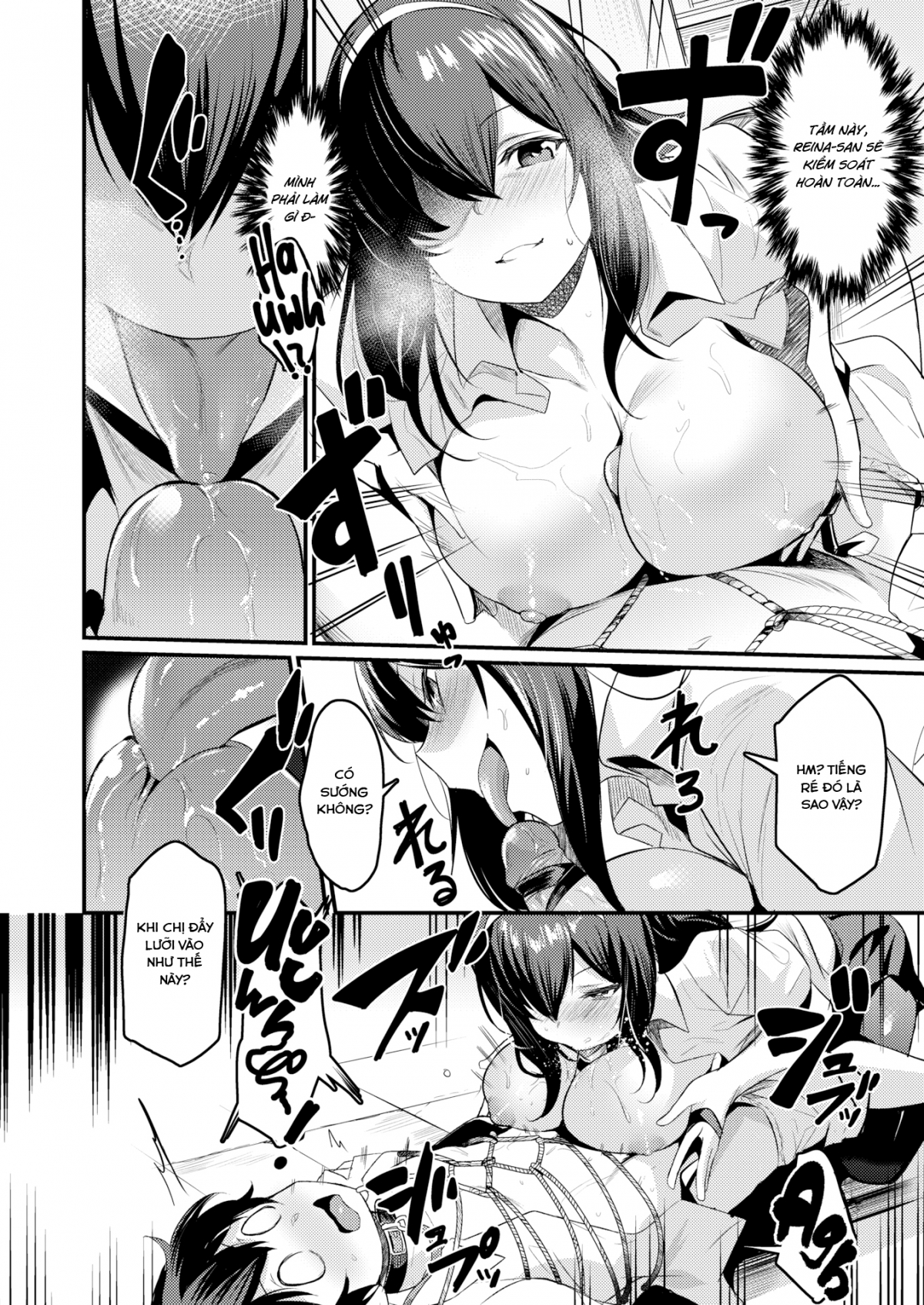 Đọc truyện hentai Hội trưởng xinh đẹp mê Bondage! - Oneshot