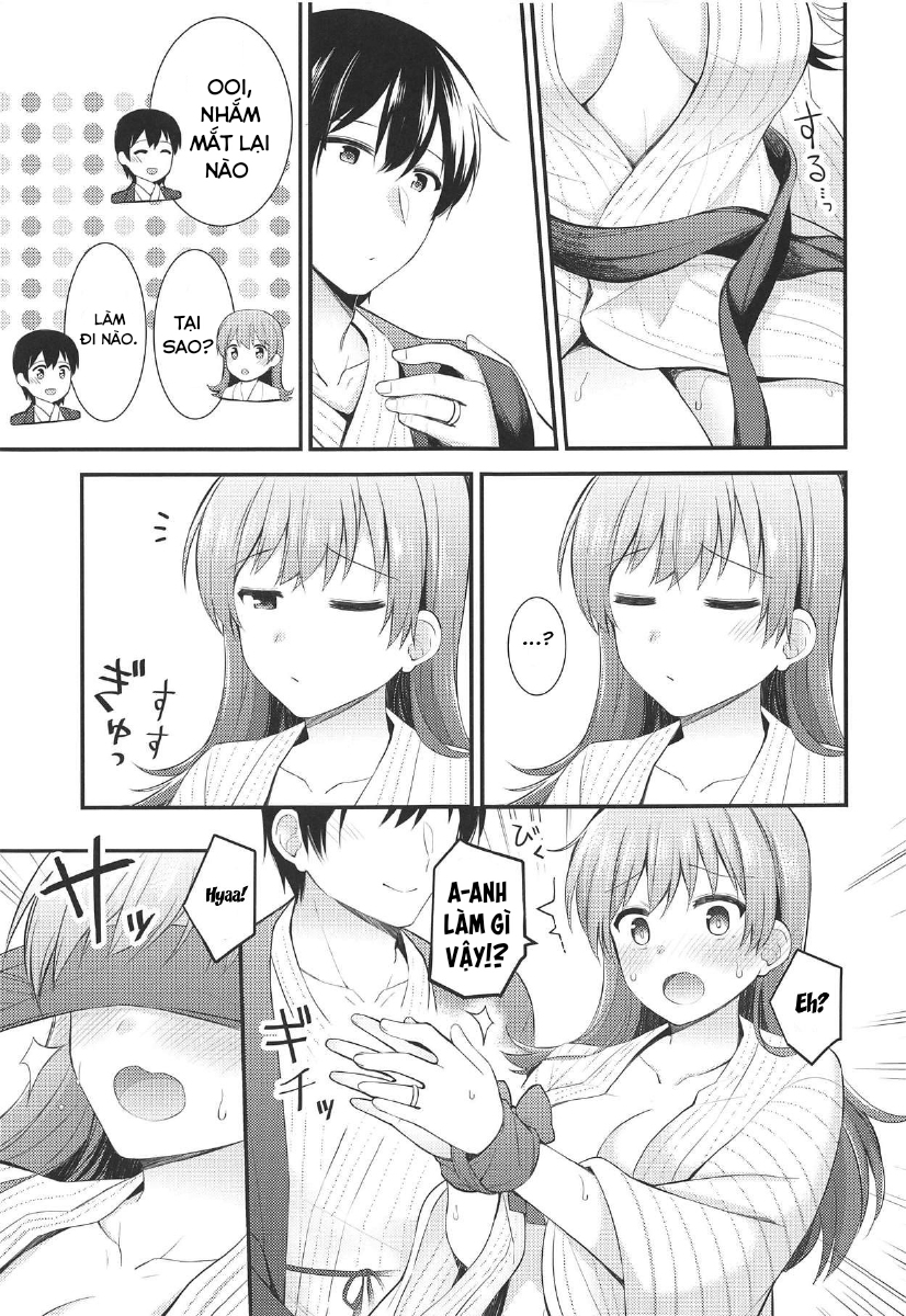 Đọc truyện hentai Ooi to Yoru no Ryokan Date - Oneshot