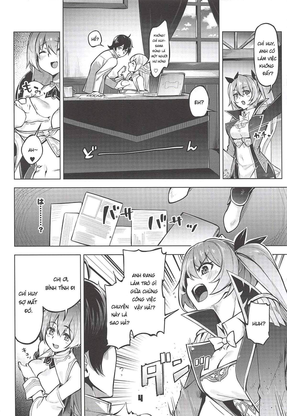 Đọc truyện hentai Rodney Shite Nelson (Azur Lane) - Oneshot