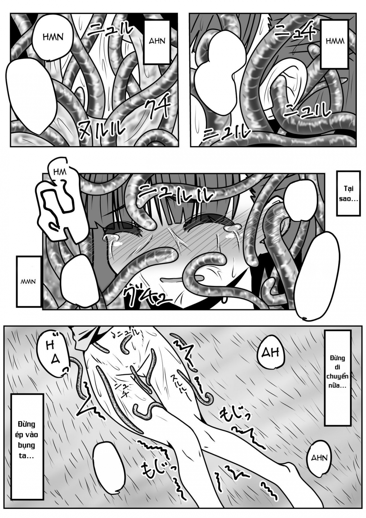 Đọc truyện hentai Mimizu Senbiki, Hako no Naka! - Oneshot