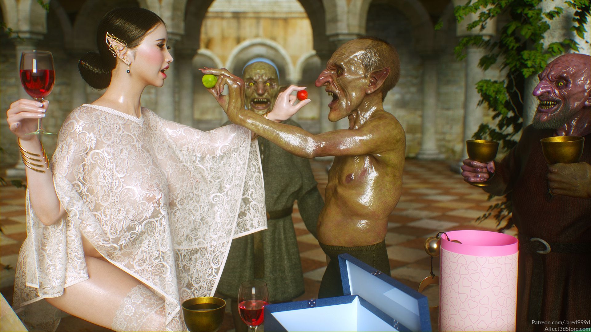 Đọc truyện hentai Elf Slave Chapter 5: Goblin Bride Main Set