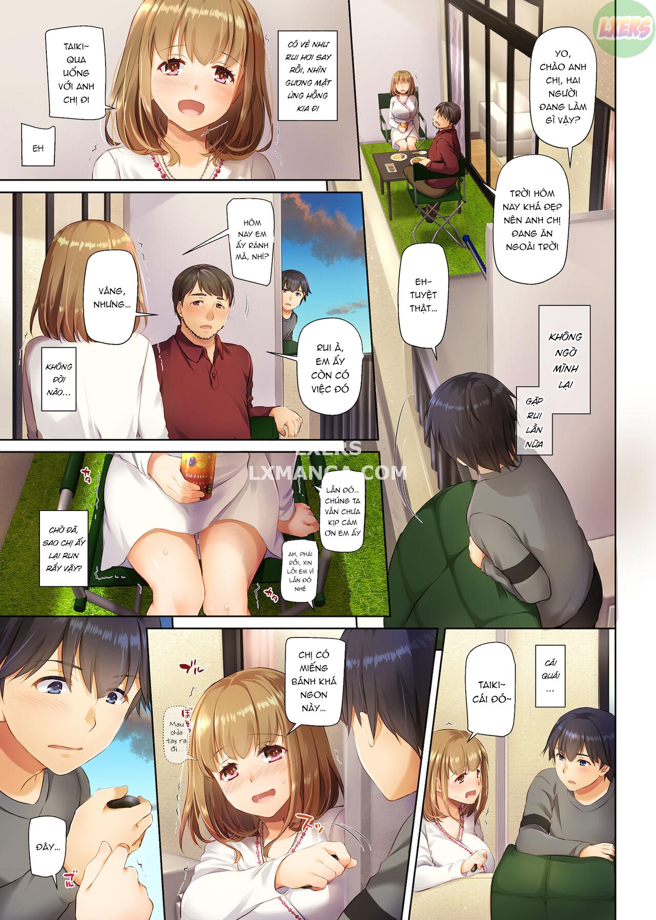 Đọc truyện hentai Hitozuma Osananajimi to Hitonatsu no Dekigoto - Chap 3