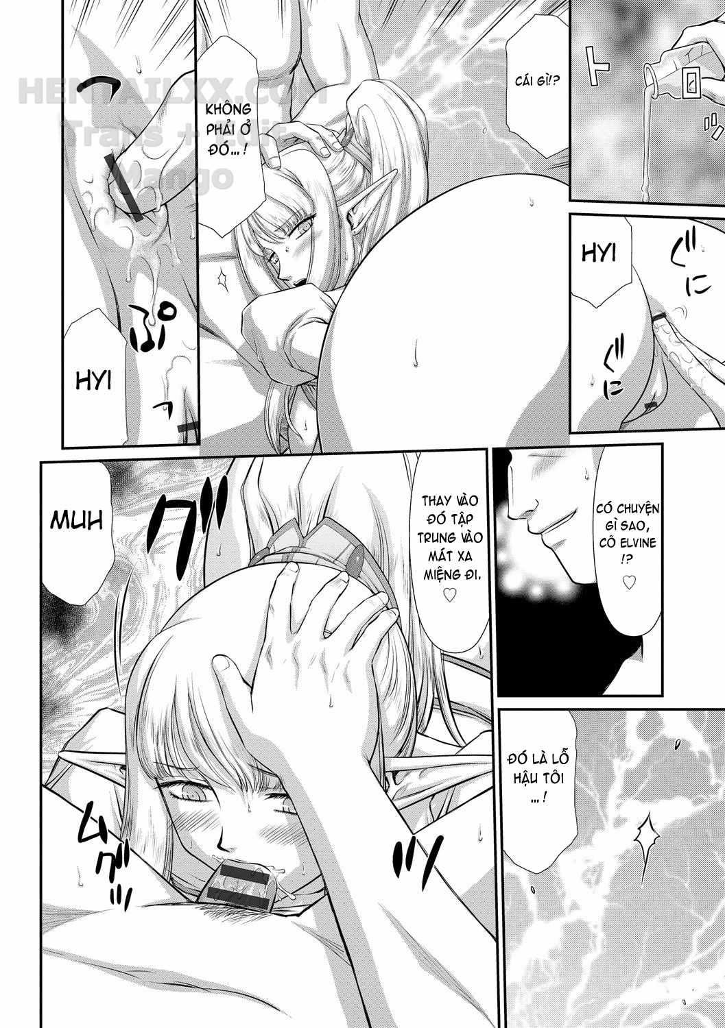 Đọc truyện hentai Inraku No Seijo Elvine - Chap 5