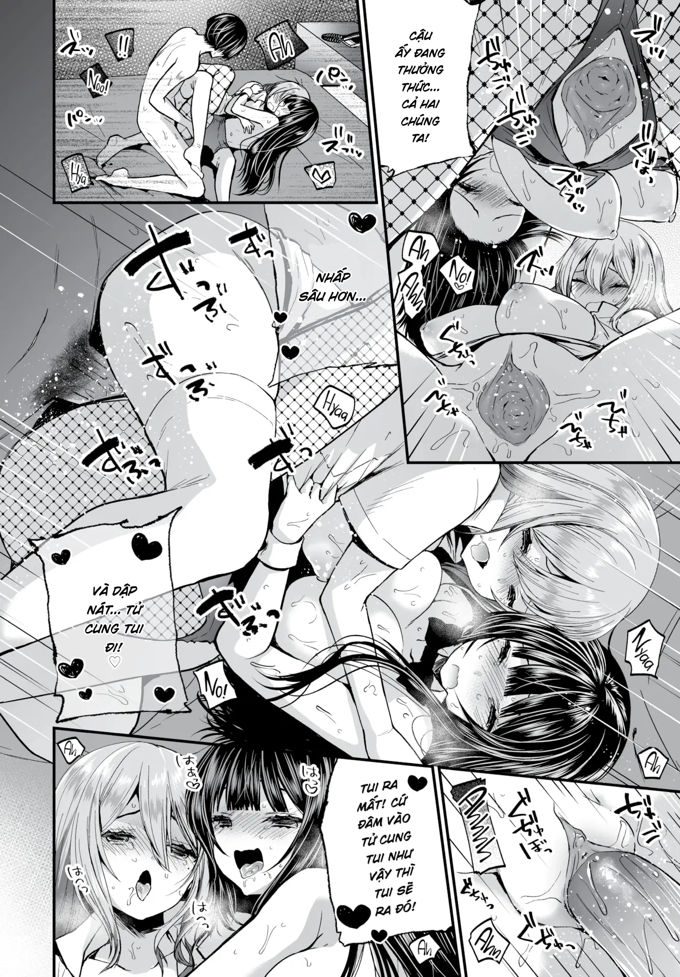 Đọc truyện hentai Gái Ngoan Lớp Tôi Hoá Ra Lại Là Dâm Nữ!? - Chap 8 - Chị Chị Em Em