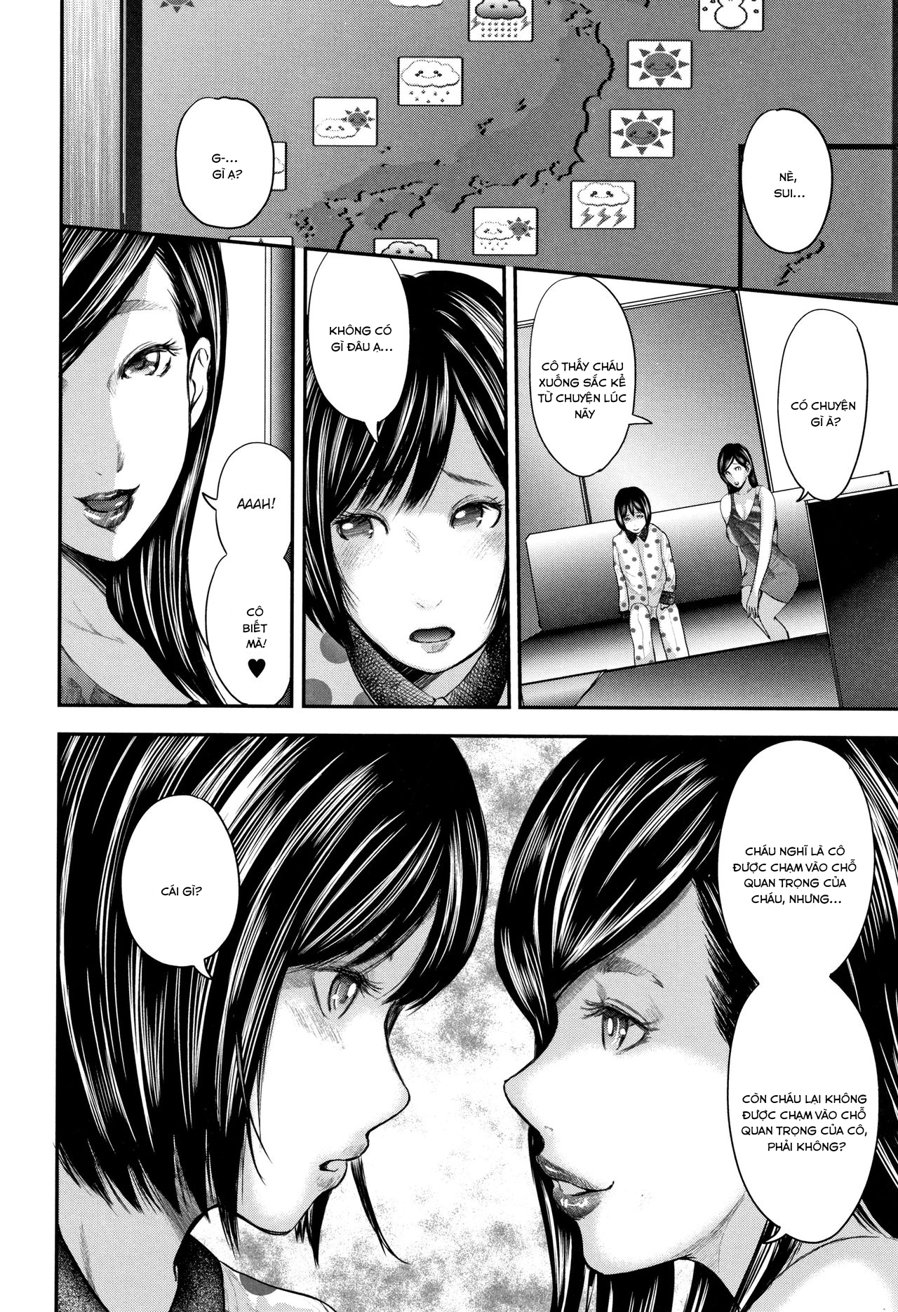 Đọc truyện hentai Sensei, mẹ thằng bạn và tôi - Chap 3
