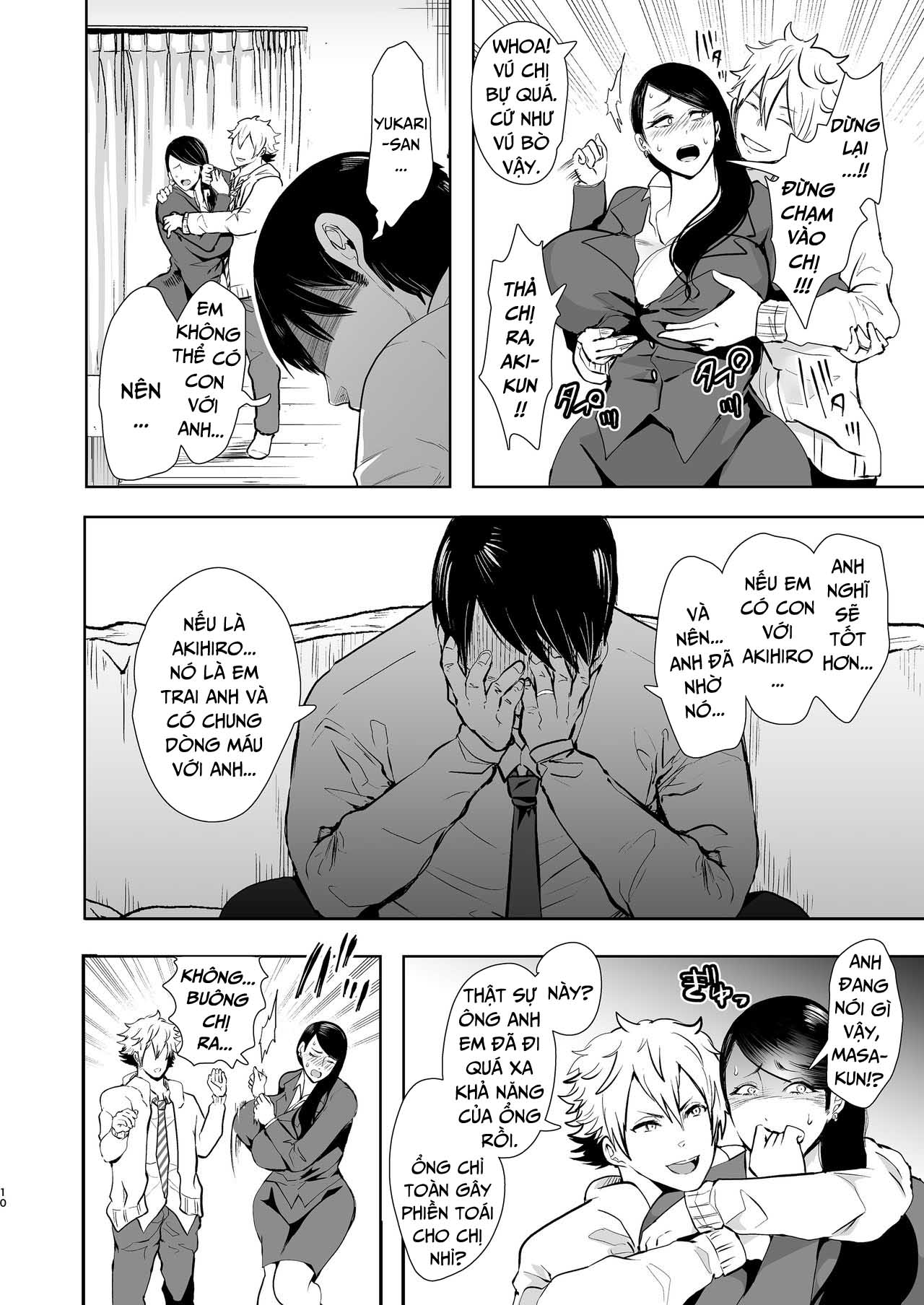 Đọc truyện hentai Netorare Ochi Masuda Yukari Hen - Oneshot - Có che