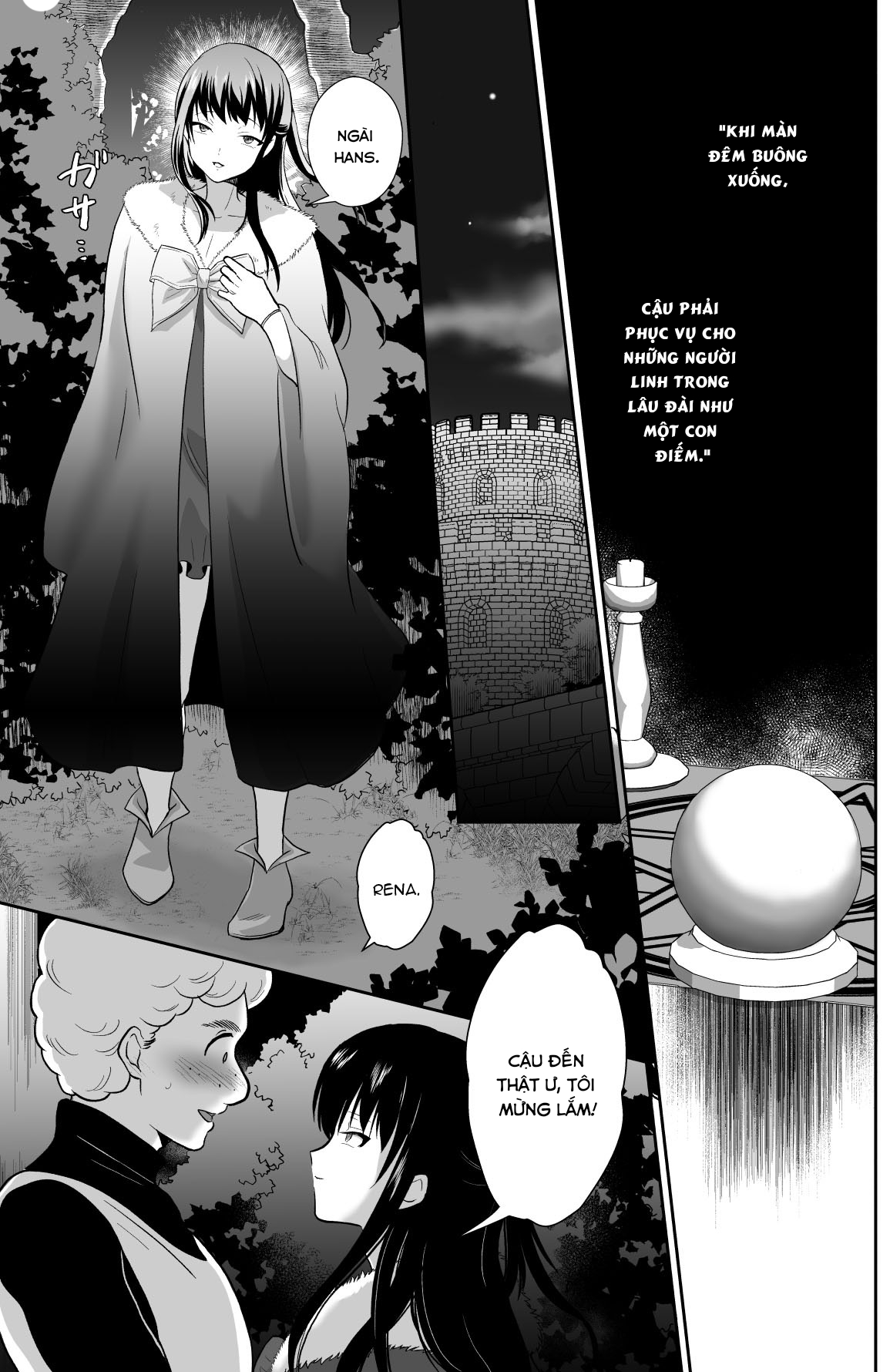 Đọc truyện hentai Kawaisou na Ouji-sama wa Warui Mahou de Oshiro no Mesu Benki ni Sarete Shimaimashita - Chap 2