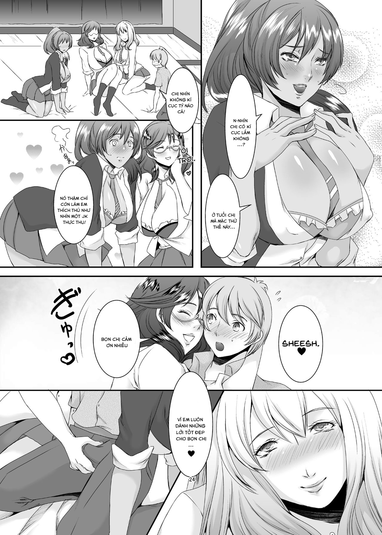 Đọc truyện hentai Oku-sama wa Moto Yariman - Chap 3