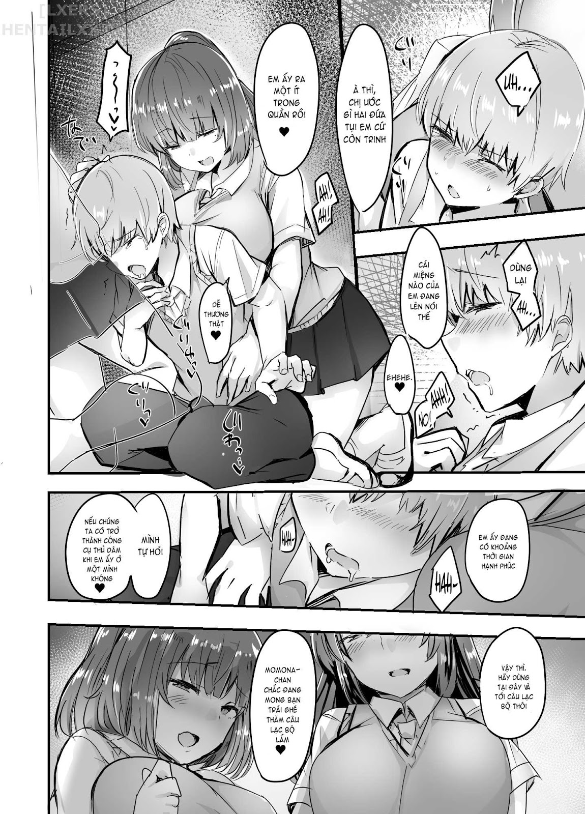 Đọc truyện hentai Kanojo No Bukatsu No Daibu Ijiwaru Na Senpai - Oneshot