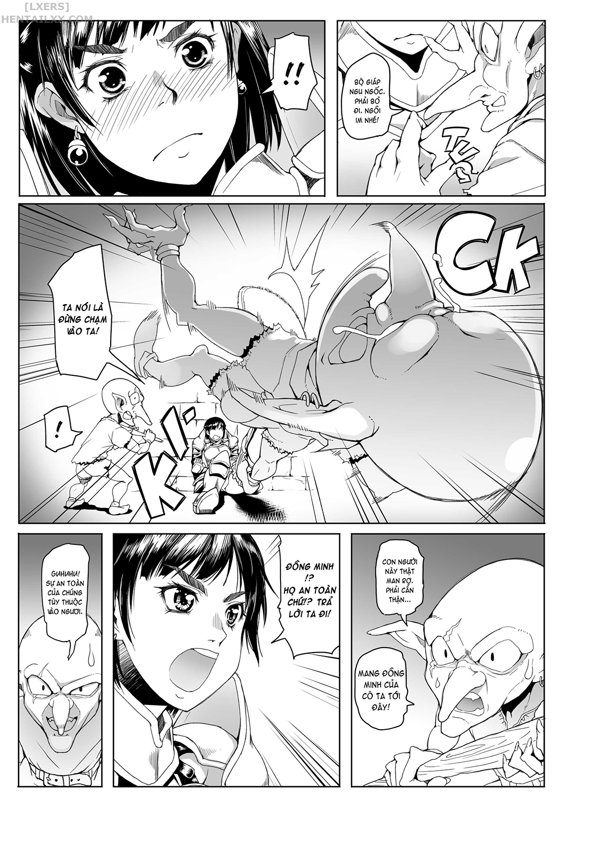 Đọc truyện hentai Maidens of Steel - Chap 7 - Lady Knight Rahel and the Viridian Pitter-Patter