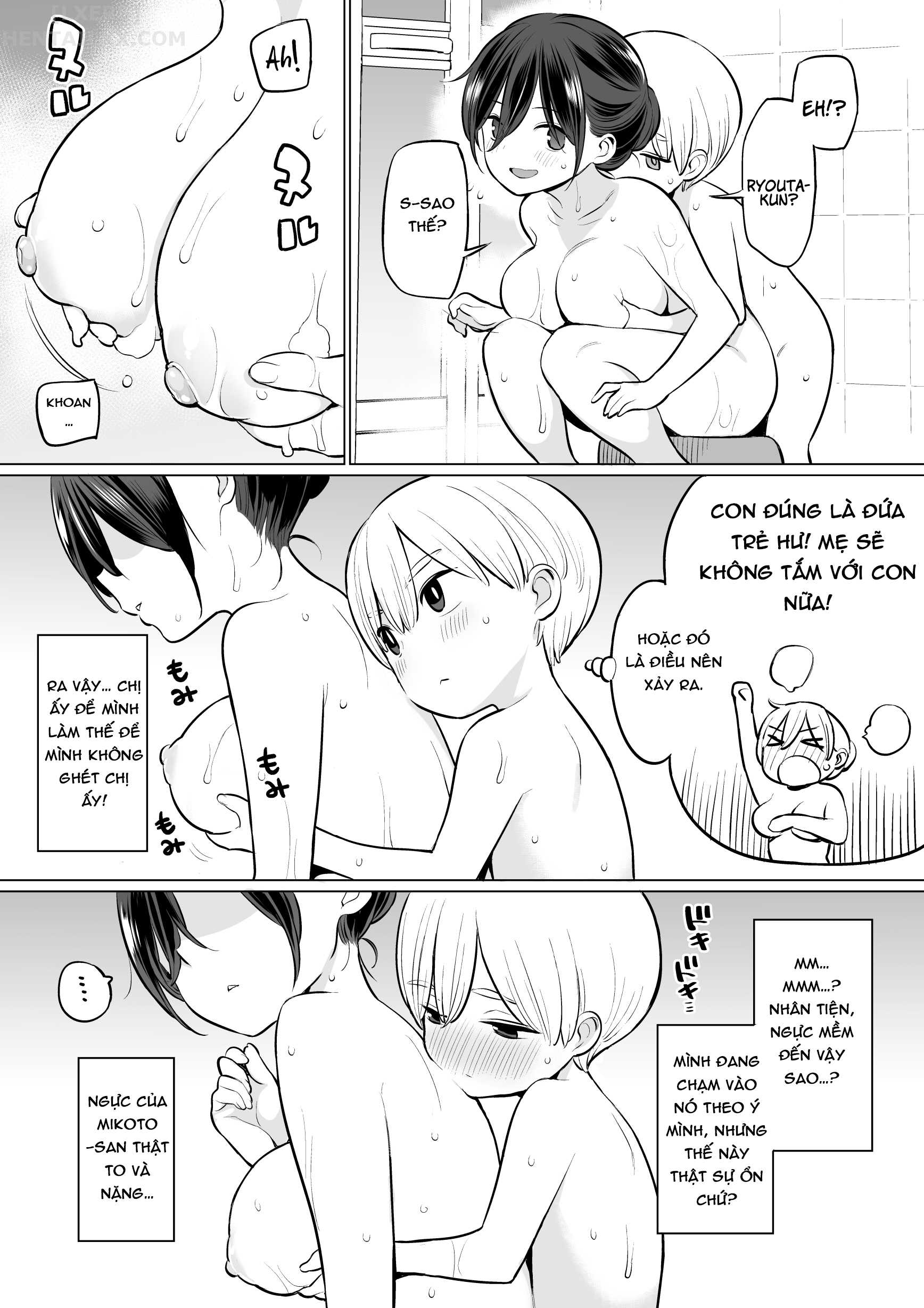 Đọc truyện hentai Ryouta-Kun Ejaculated For The First Time Using His Stepmom - Oneshot