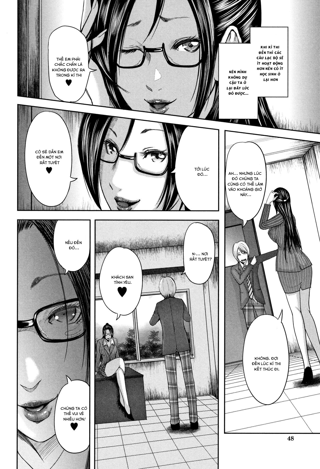 Đọc truyện hentai Sensei, mẹ thằng bạn và tôi - Chap 2