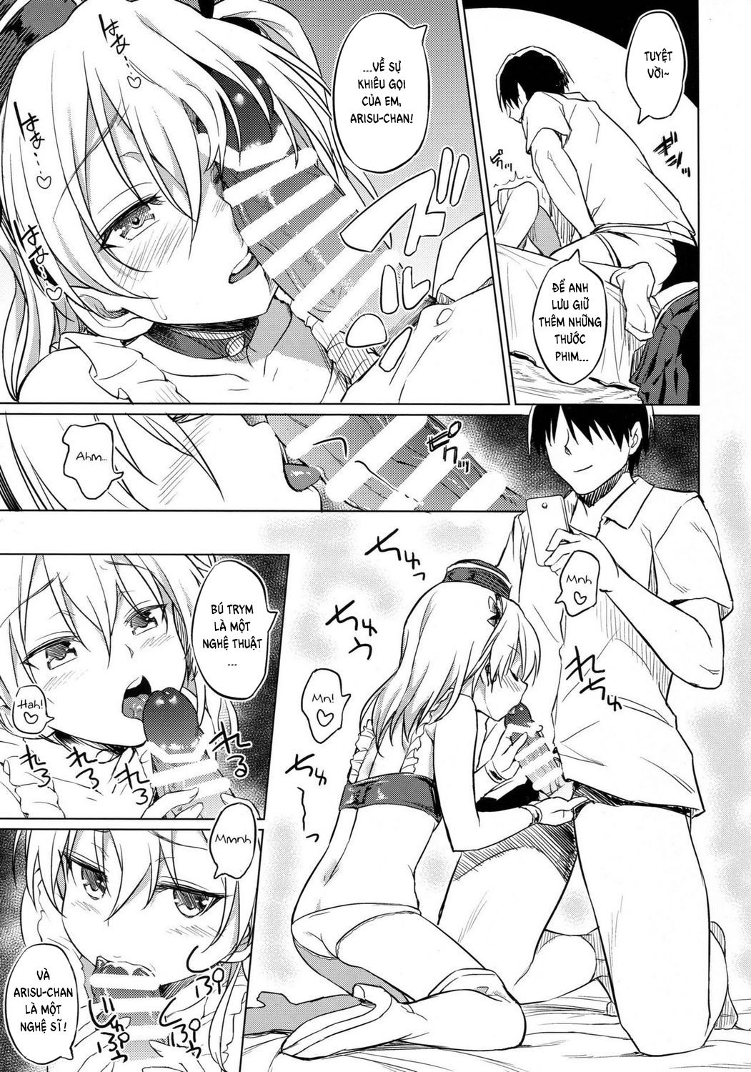 Đọc truyện hentai ALICE REC (Girls und Panzer) - Oneshot