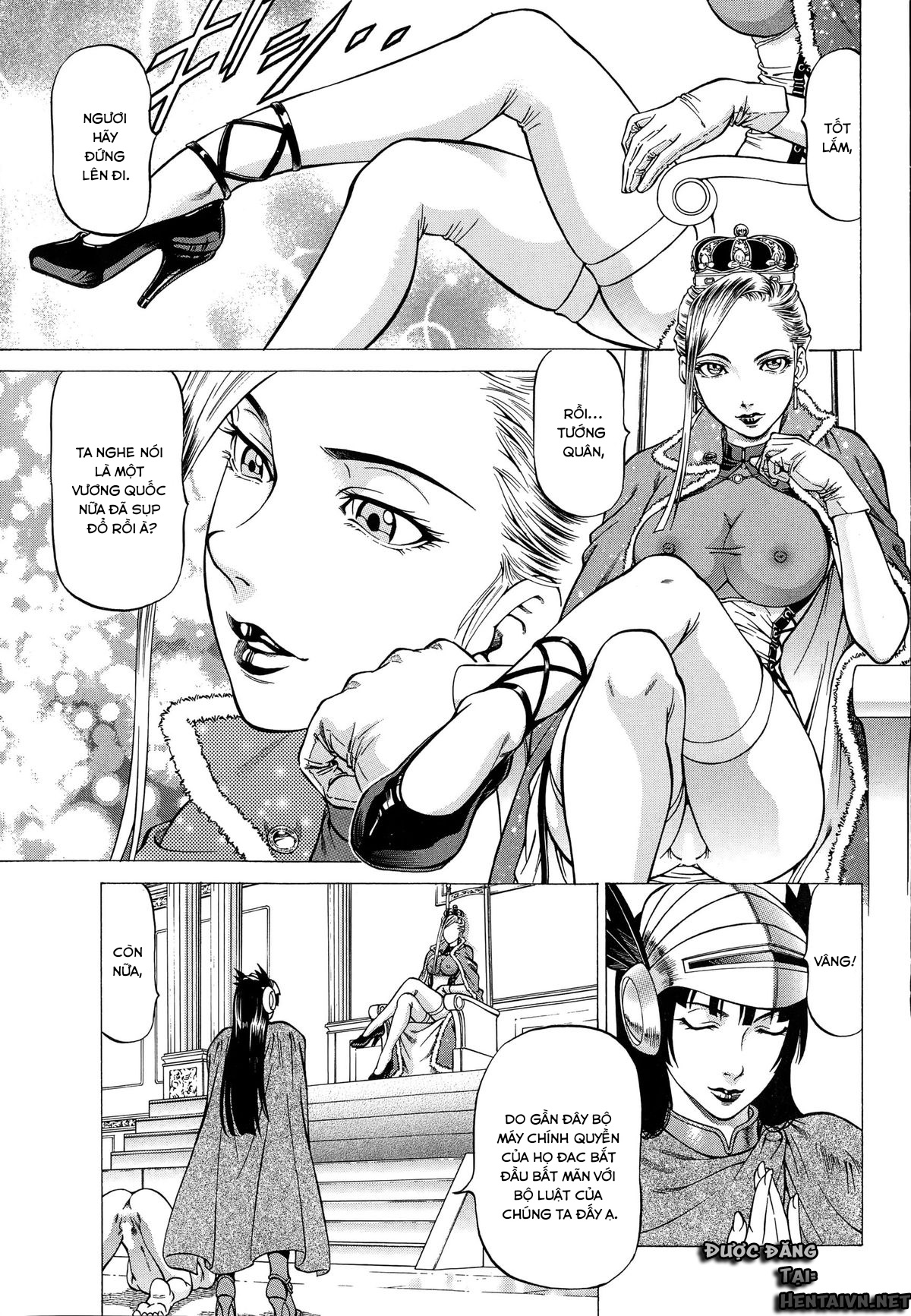 Đọc truyện hentai The Queen and Her Knight - Chapter 001