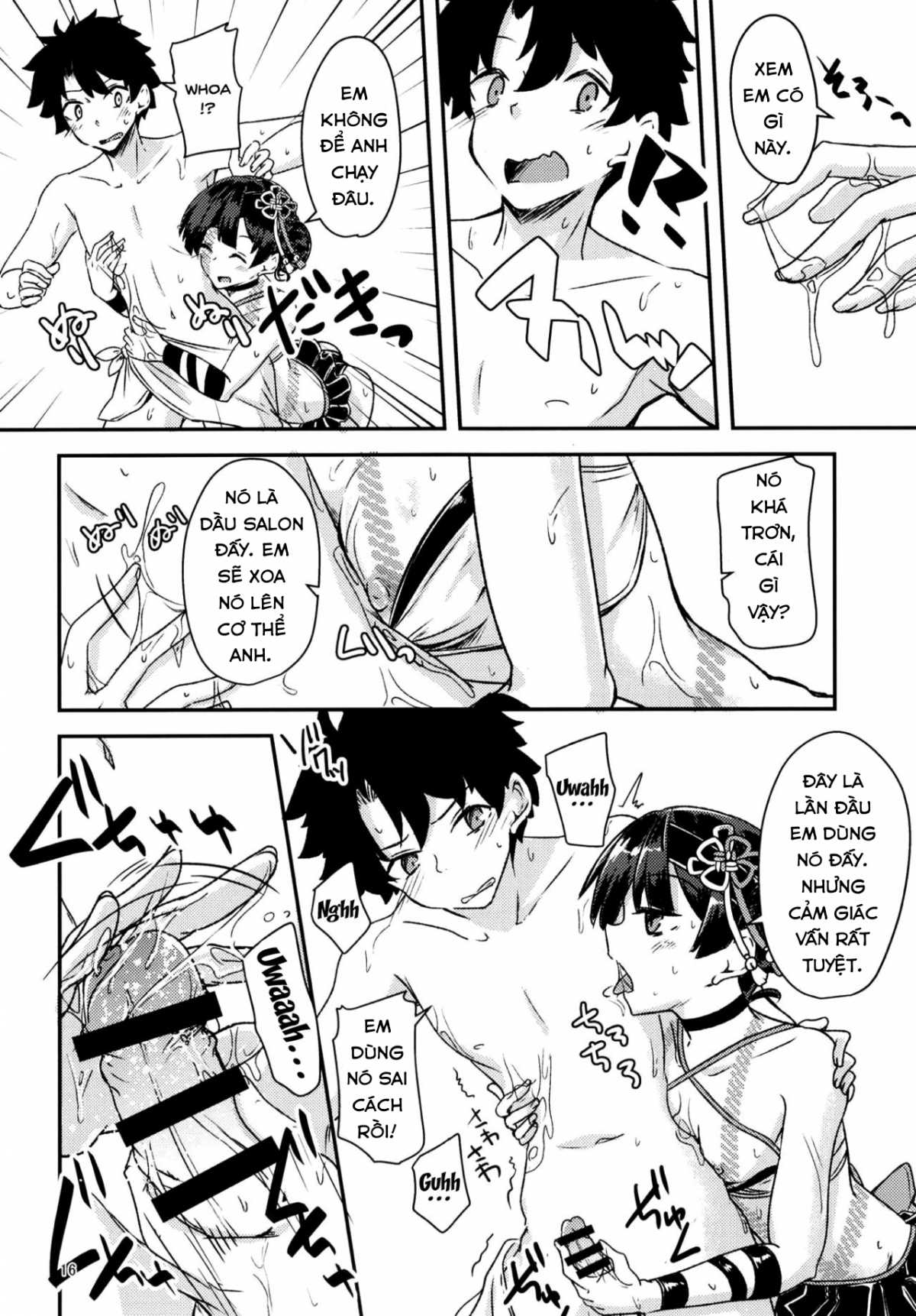 Đọc truyện hentai Paraiso Chii-chan to Yukemuri de Hawawa! - Oneshot