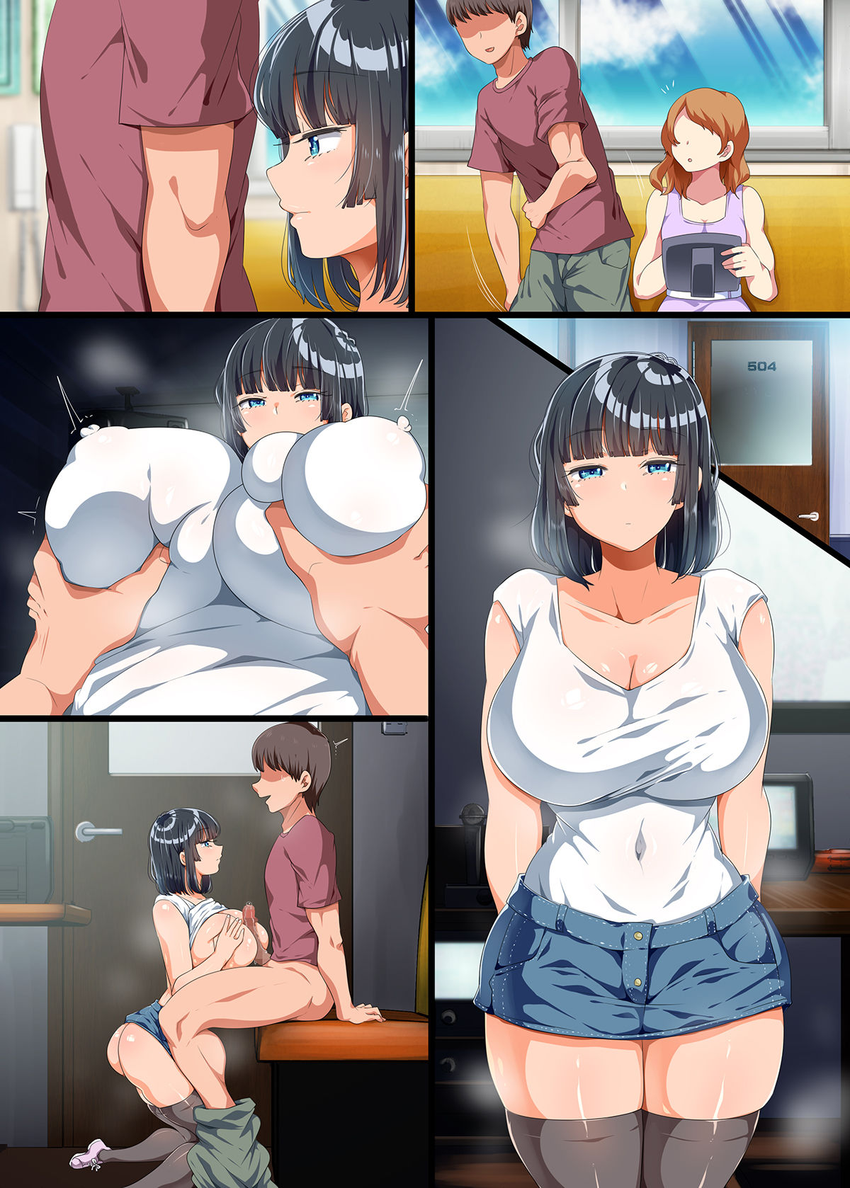 Đọc truyện hentai Onaji Class ni Natta Muboubi Muteikou Kyonyuu Bishoujo Sumire-chan ni Yaritai Houdai na Shingakki - Chap 1.3