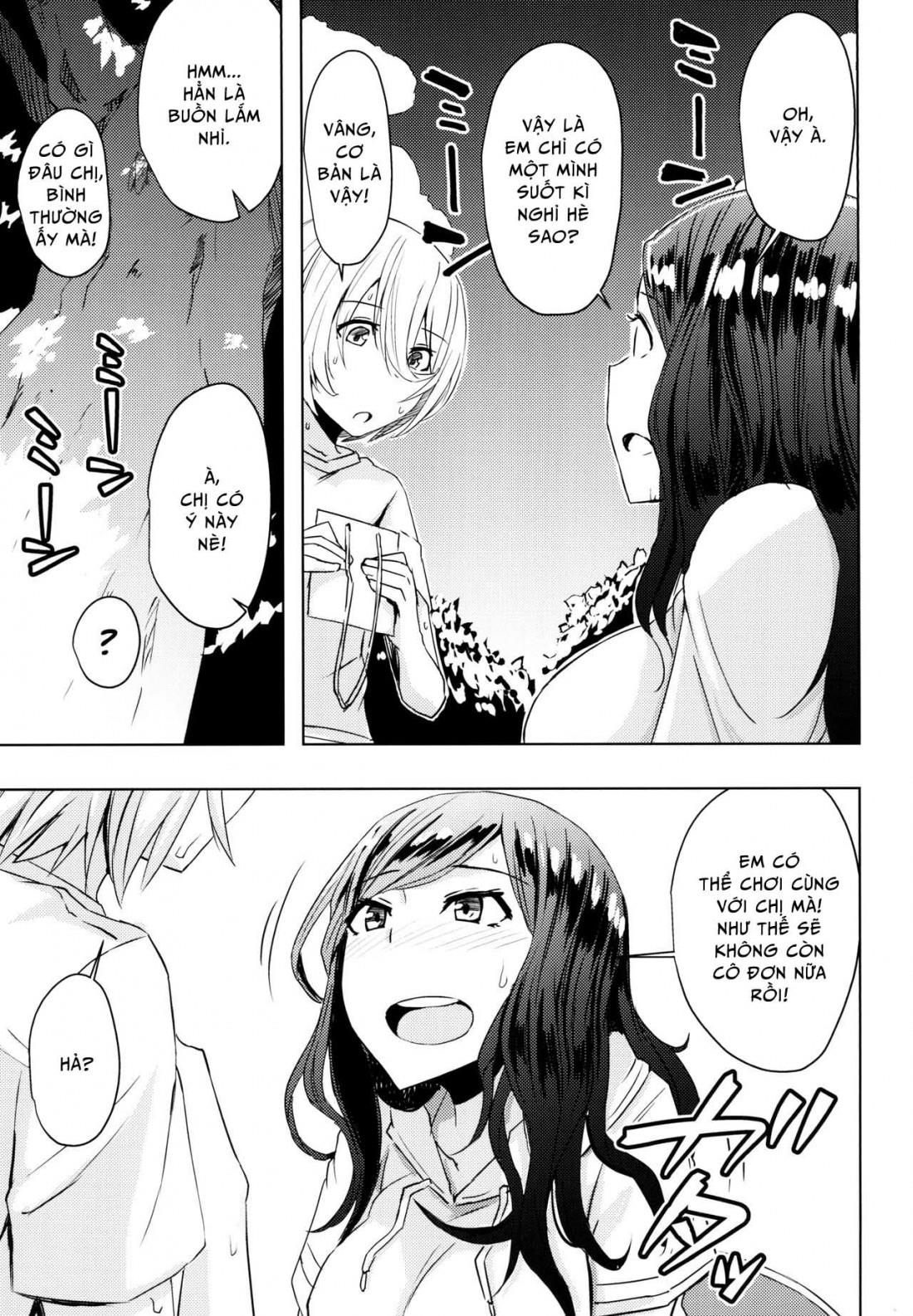 Đọc truyện hentai Summer Vacation Radio Calisthenics Woman - Oneshot