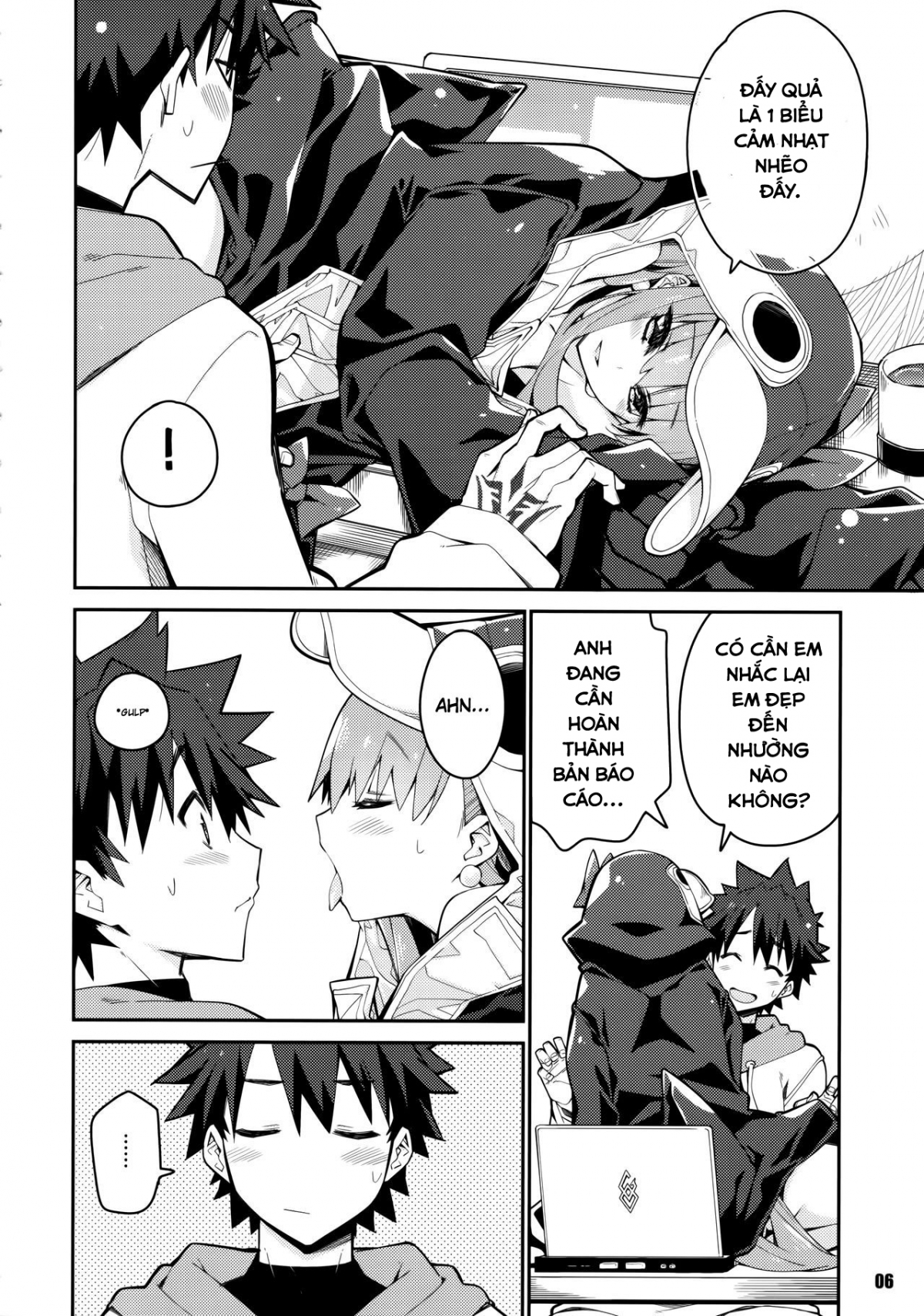 Đọc truyện hentai Hoa hồng vàng cho đôi môi ấy - Oneshot