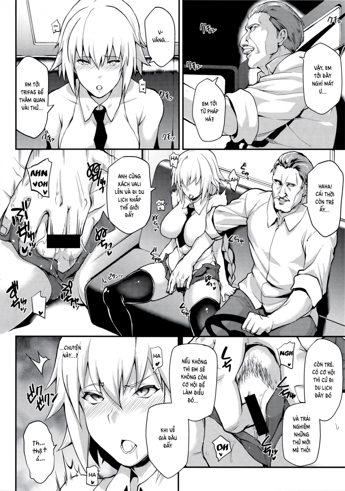 Đọc truyện hentai The Saint Who Got Forcibly Hypnotised Into Bitchhiking - Oneshot