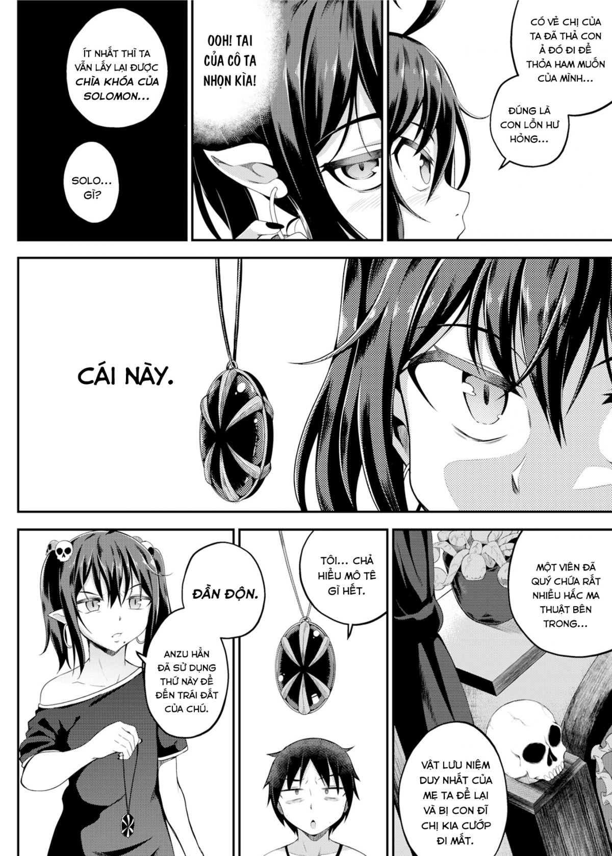 Đọc truyện hentai Lời tiên tri của HẮC NGUYỆT - Chap 2