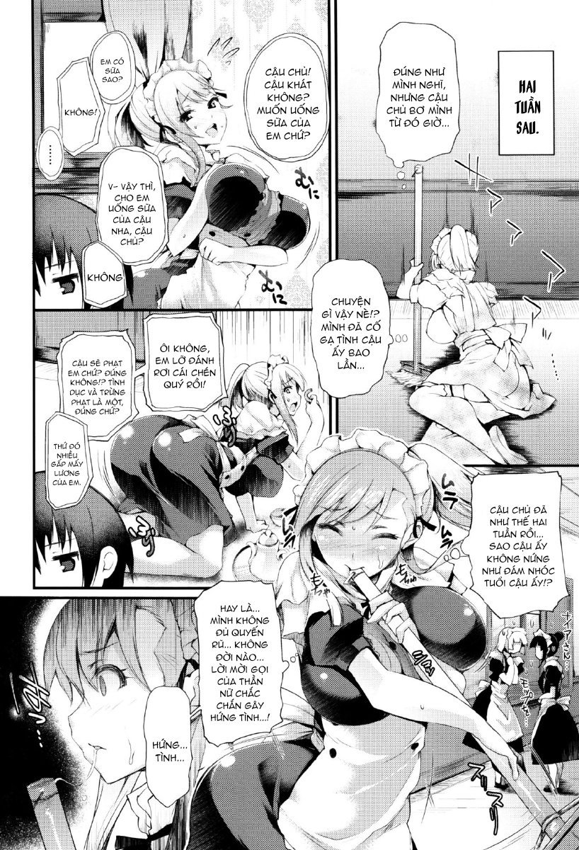 Đọc truyện hentai Sakusaku Meat Pie - Chap 3 - Hầu Gái Hứng Tình