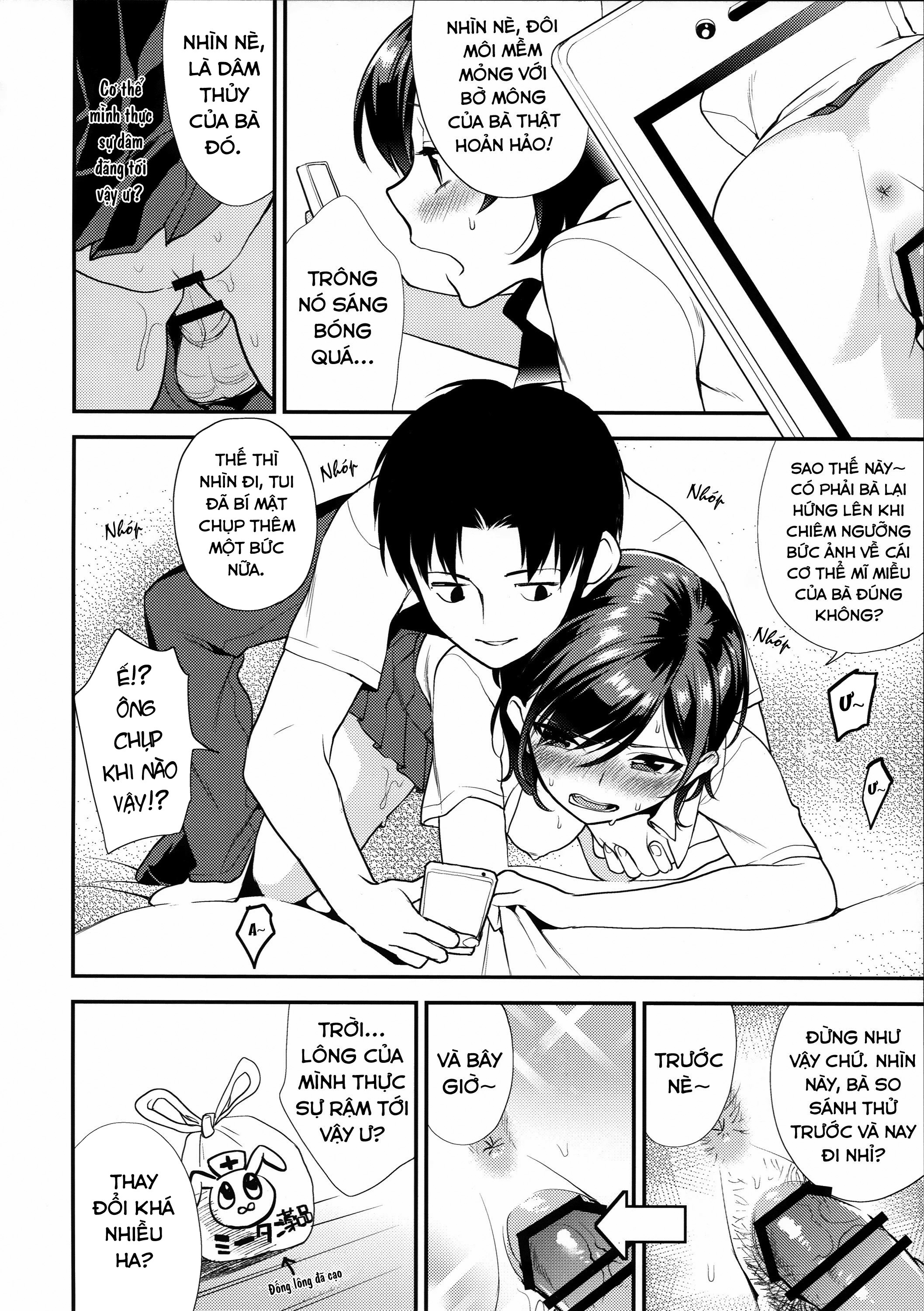 Đọc truyện hentai Cạo lông vùng kín - Oneshot