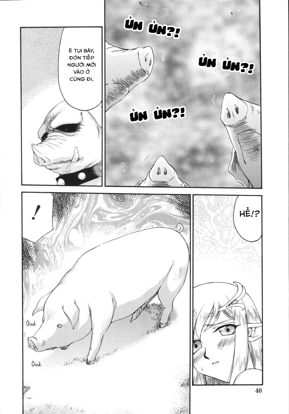 Đọc truyện hentai Heo Đụ Yêu Tinh! - Oneshot