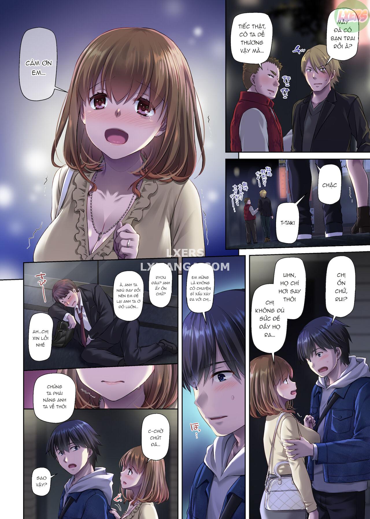 Đọc truyện hentai Hitozuma Osananajimi to Hitonatsu no Dekigoto - Chap 3