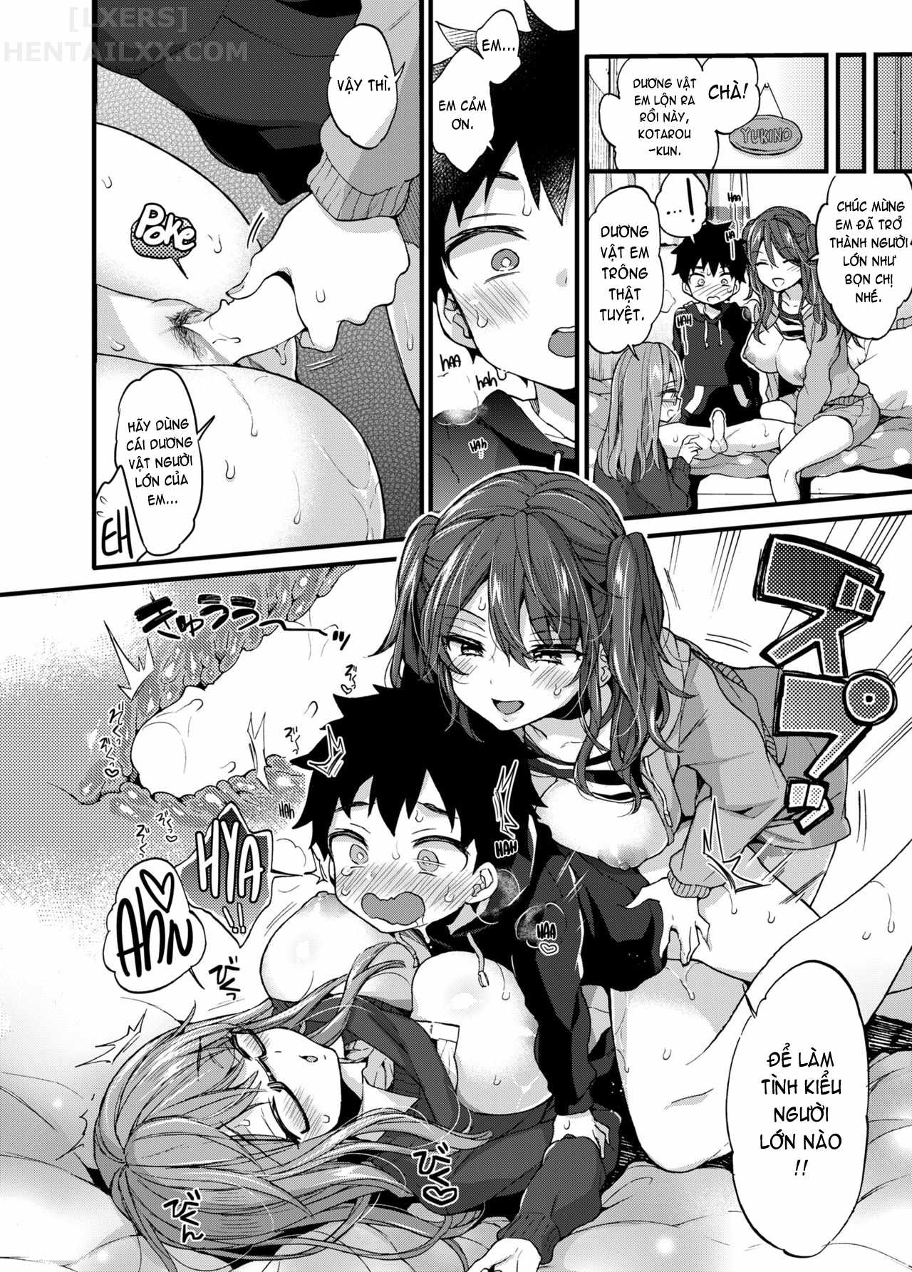Đọc truyện hentai Fuyuyasumi Wa Itoko No Onee-Chan Ni Asonde Moraimashita. - Chap 1