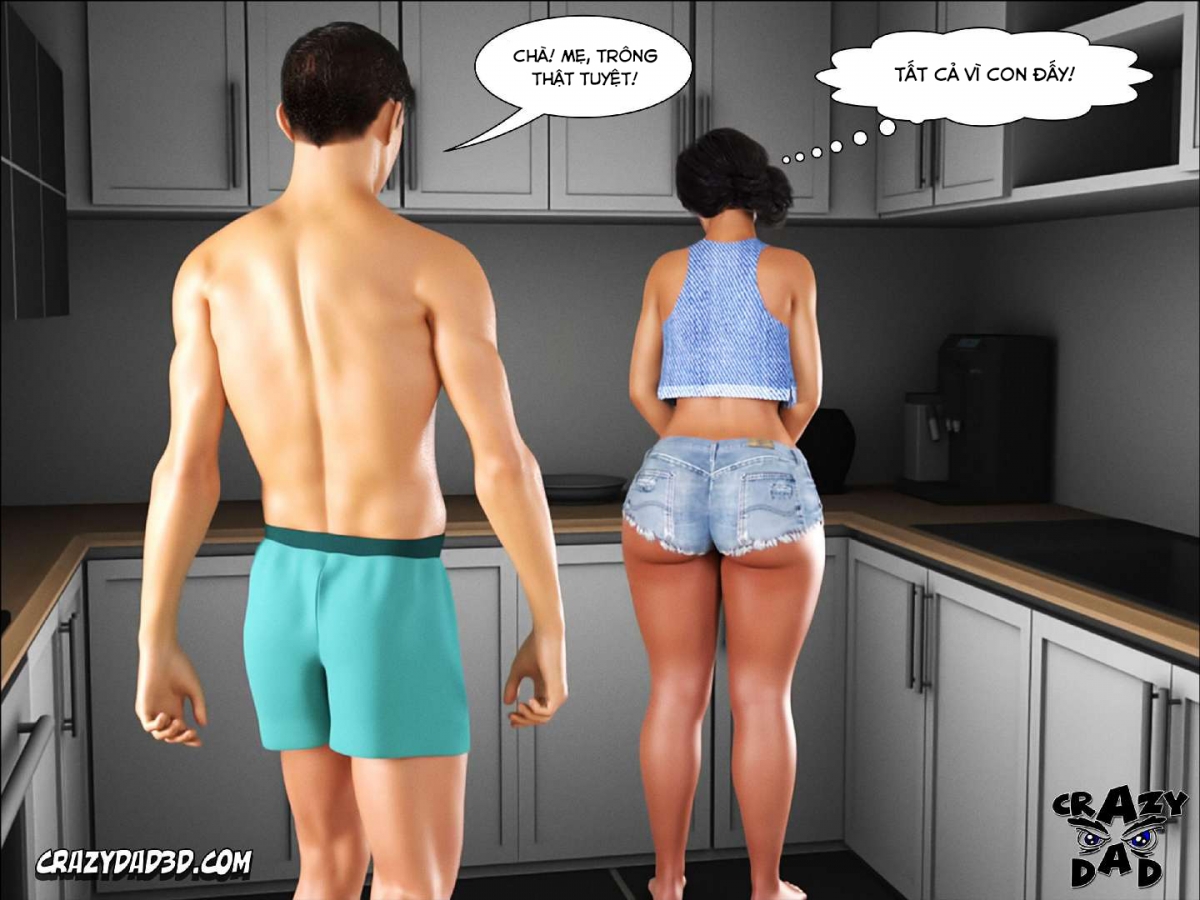 Đọc truyện hentai Mother Desire Forbidden - Vol 6 - Chương 19: Mẹ mặc vì con đấy.