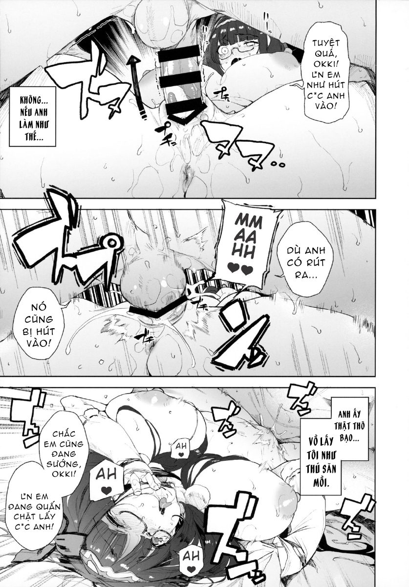 Đọc truyện hentai Enmatei Hanshokuki Osakabehime - Oneshot