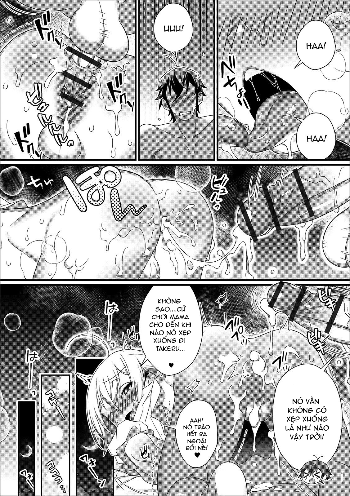 Đọc truyện hentai Shinkon Ryokou de Love Love - Oneshot