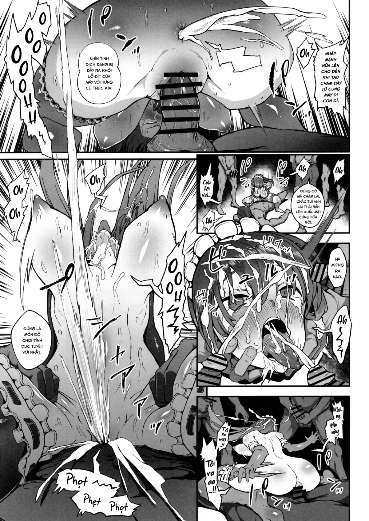 Đọc truyện hentai Korashime -Fujibayashi Kyou no Yuuutsu- - Oneshot