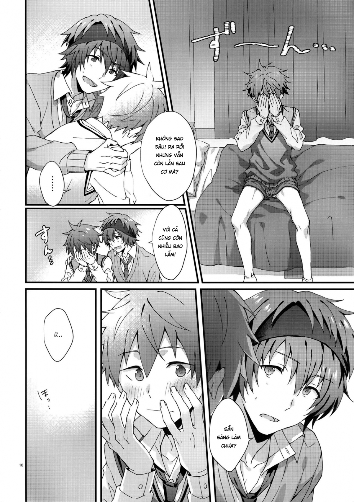 Đọc truyện hentai [Yaoi] Thoát kiếp trai tân! - Oneshot