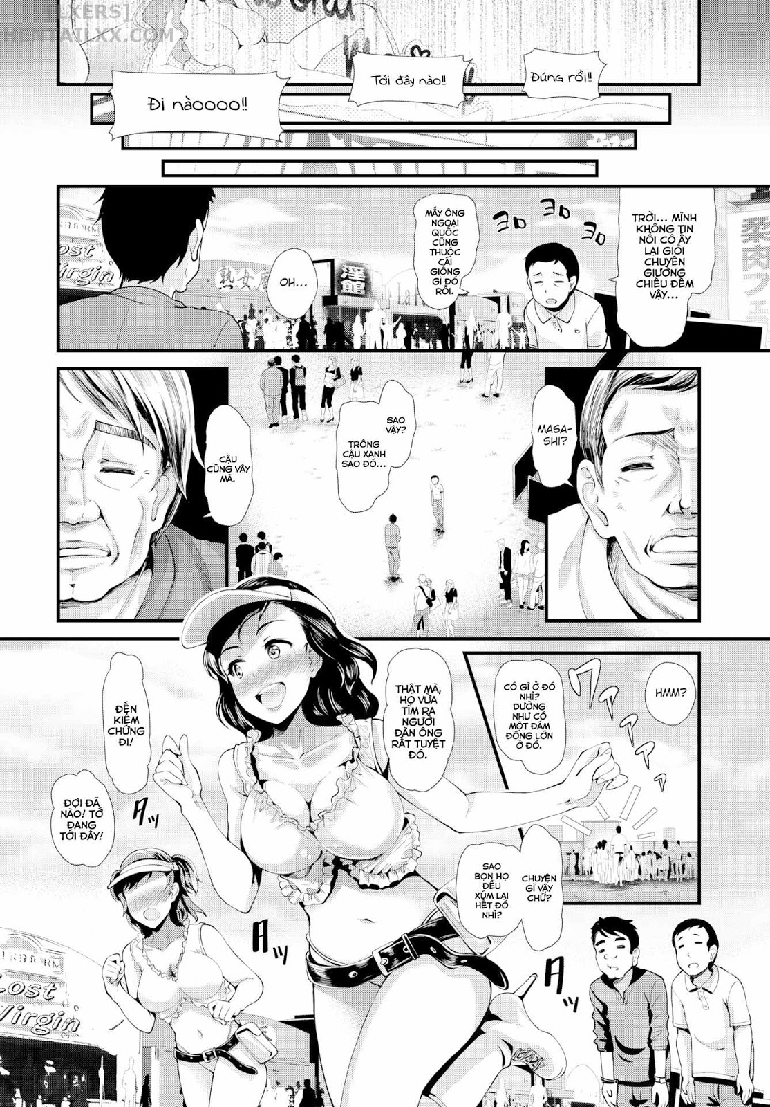 Đọc truyện hentai Let's All Cum Together! Tender Meat Festival! - Oneshot