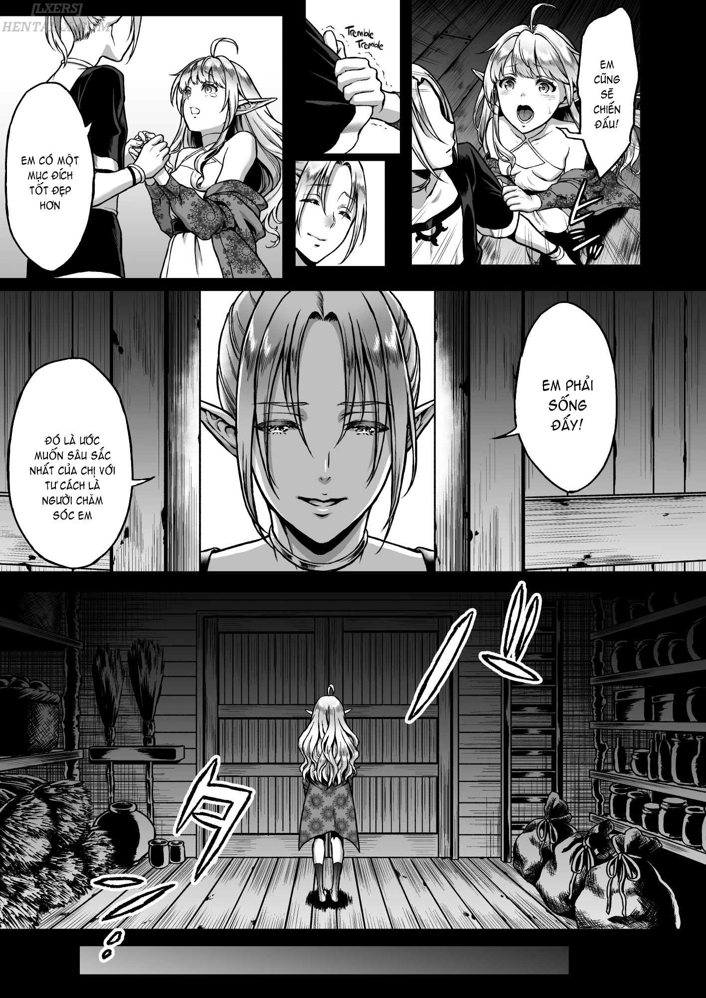 Đọc truyện hentai Tasogare No Shou Elf - Chap 2