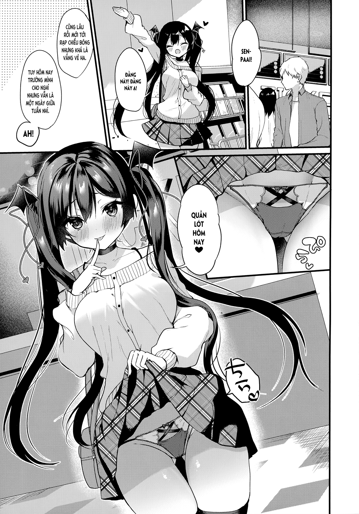 Đọc truyện hentai Cuộc tấn công của nhỏ tiểu ác ma! (nguyên tác) - Ch. 3