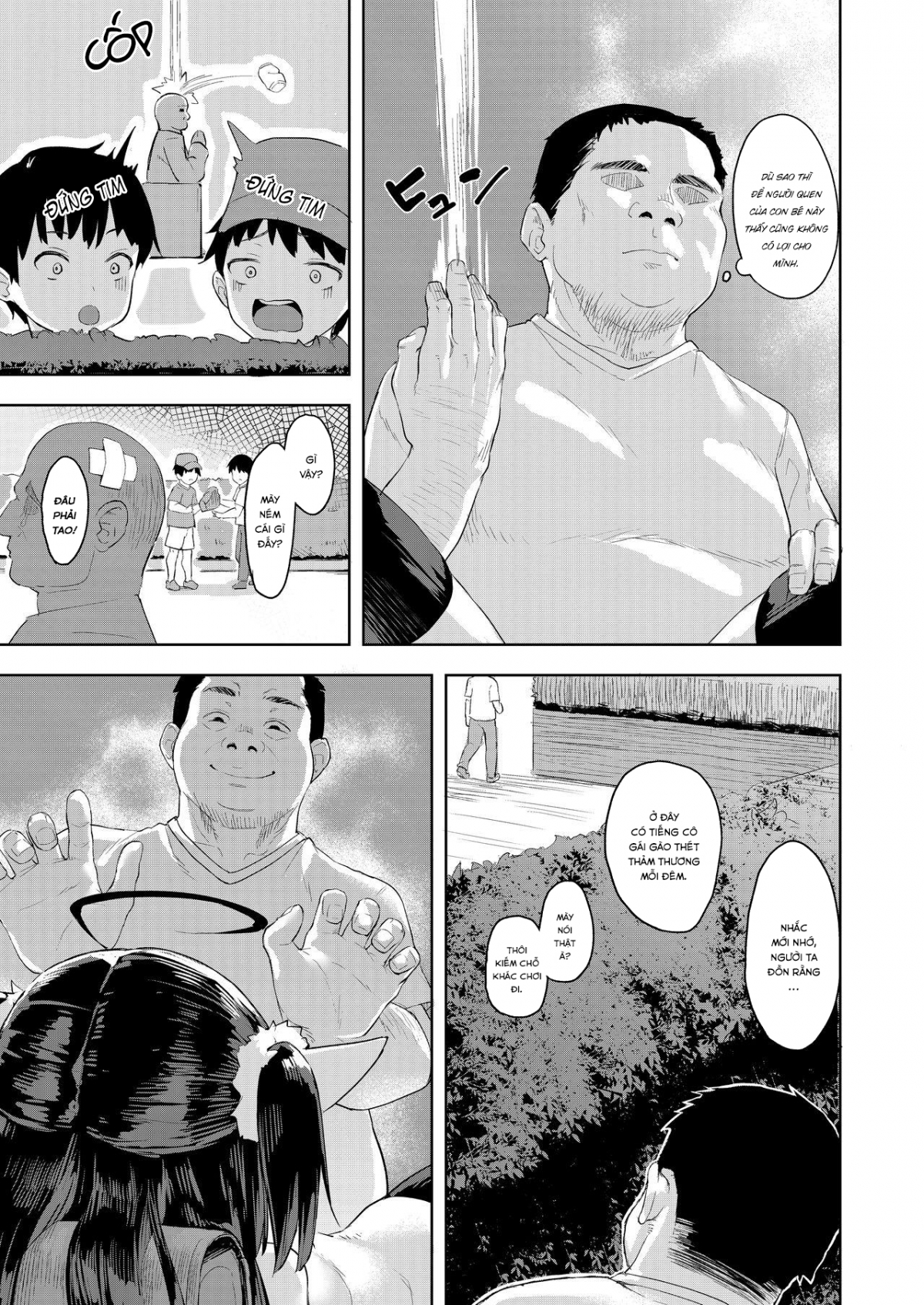 Đọc truyện hentai Ojisan no Joji Asobi - Onshot