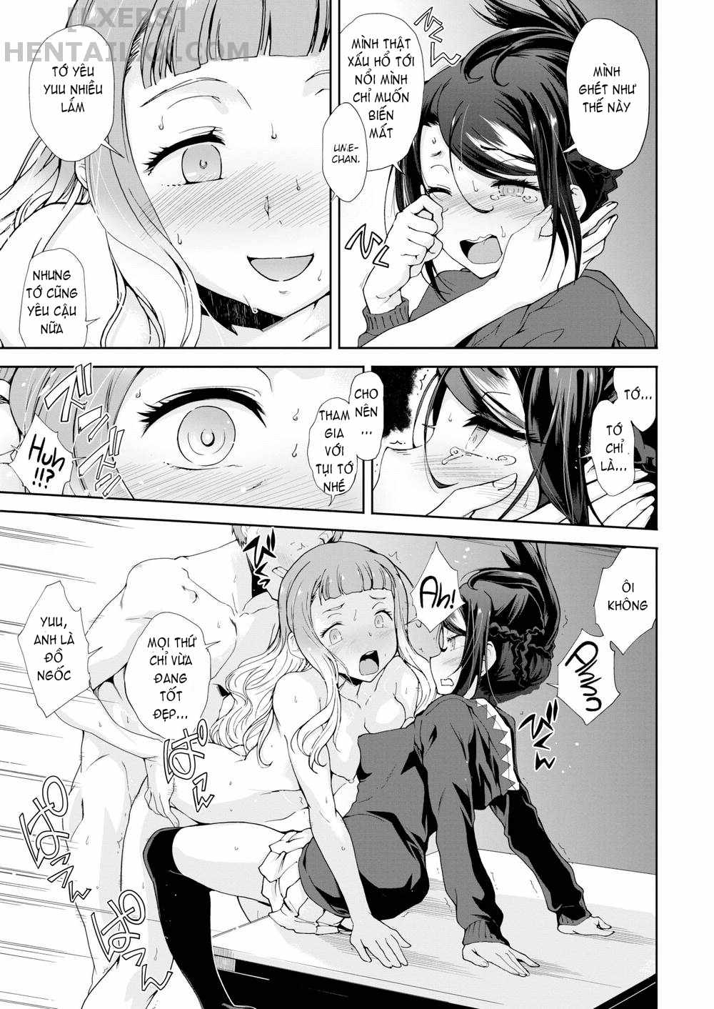 Đọc truyện hentai Mienai Tokoro De - Chap 10: Boyfriend Switch (End)