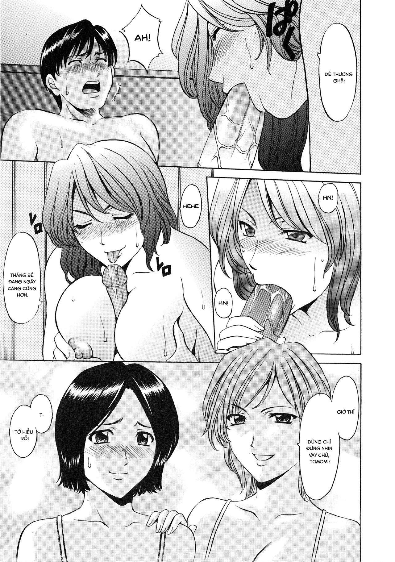 Đọc truyện hentai Yuuwaku no Toshiue Apartment - Chap 3
