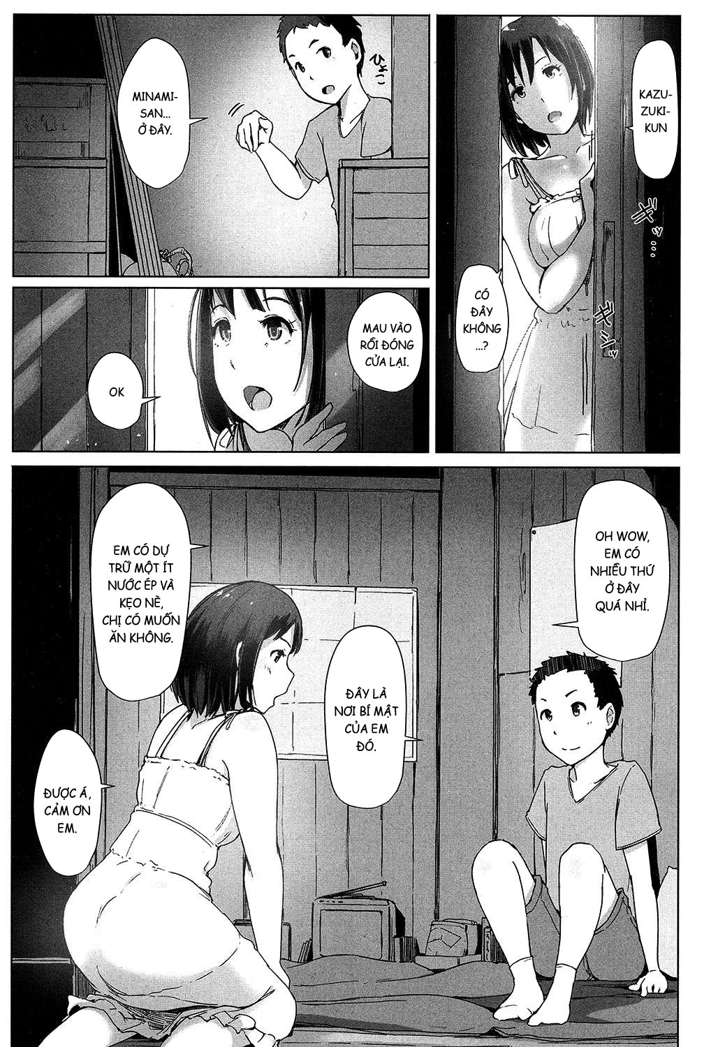 Đọc truyện hentai Oji-san ni Sareta Natsuyasumi no Koto - OneShot