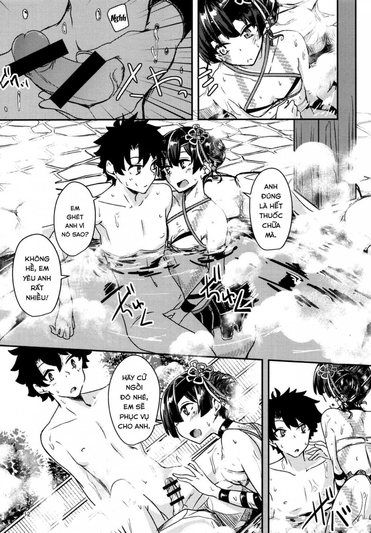 Đọc truyện hentai Paraiso Chii-chan to Yukemuri de Hawawa! - Oneshot
