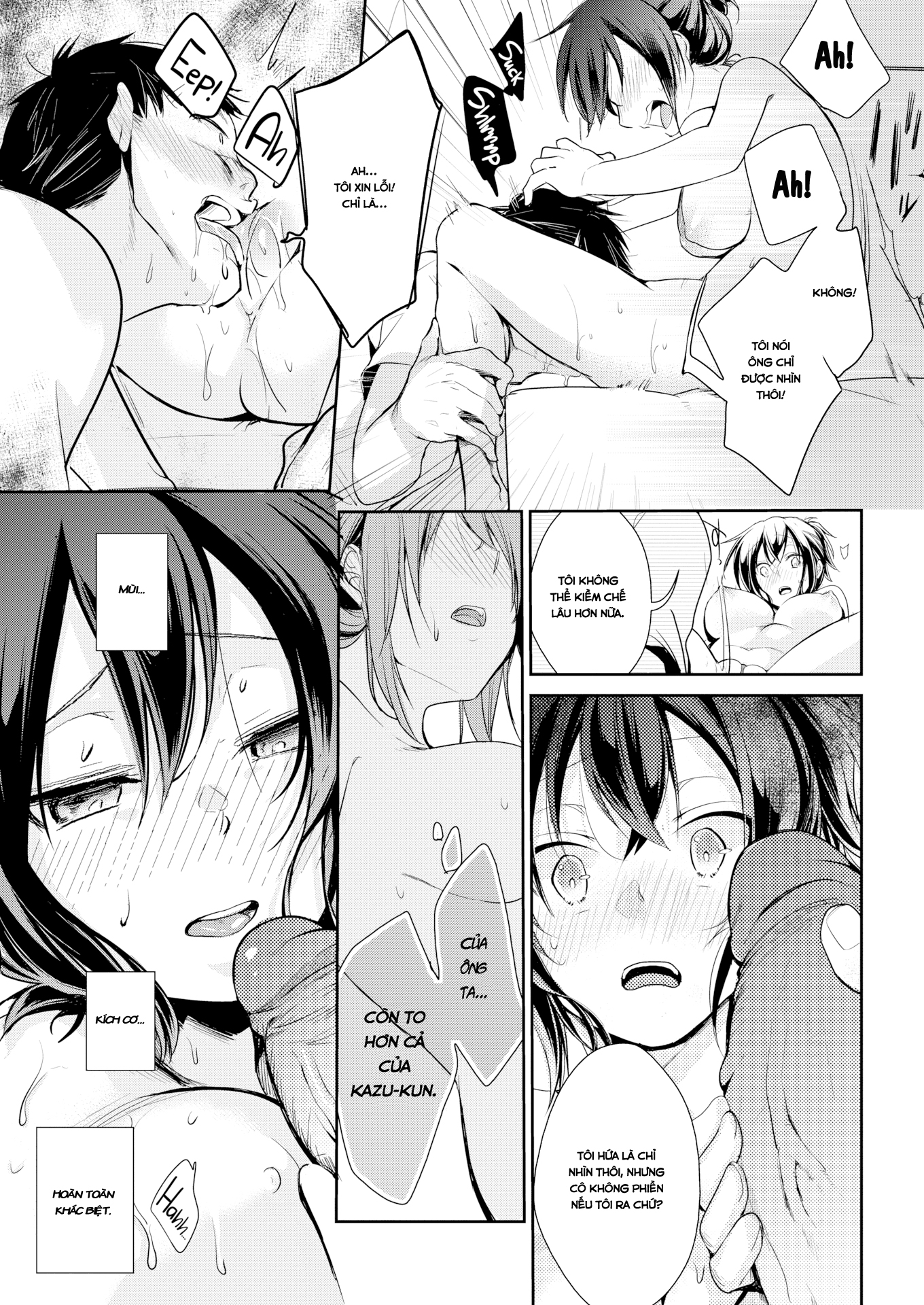 Đọc truyện hentai Bí mật của một bà nội trợ - Oneshot