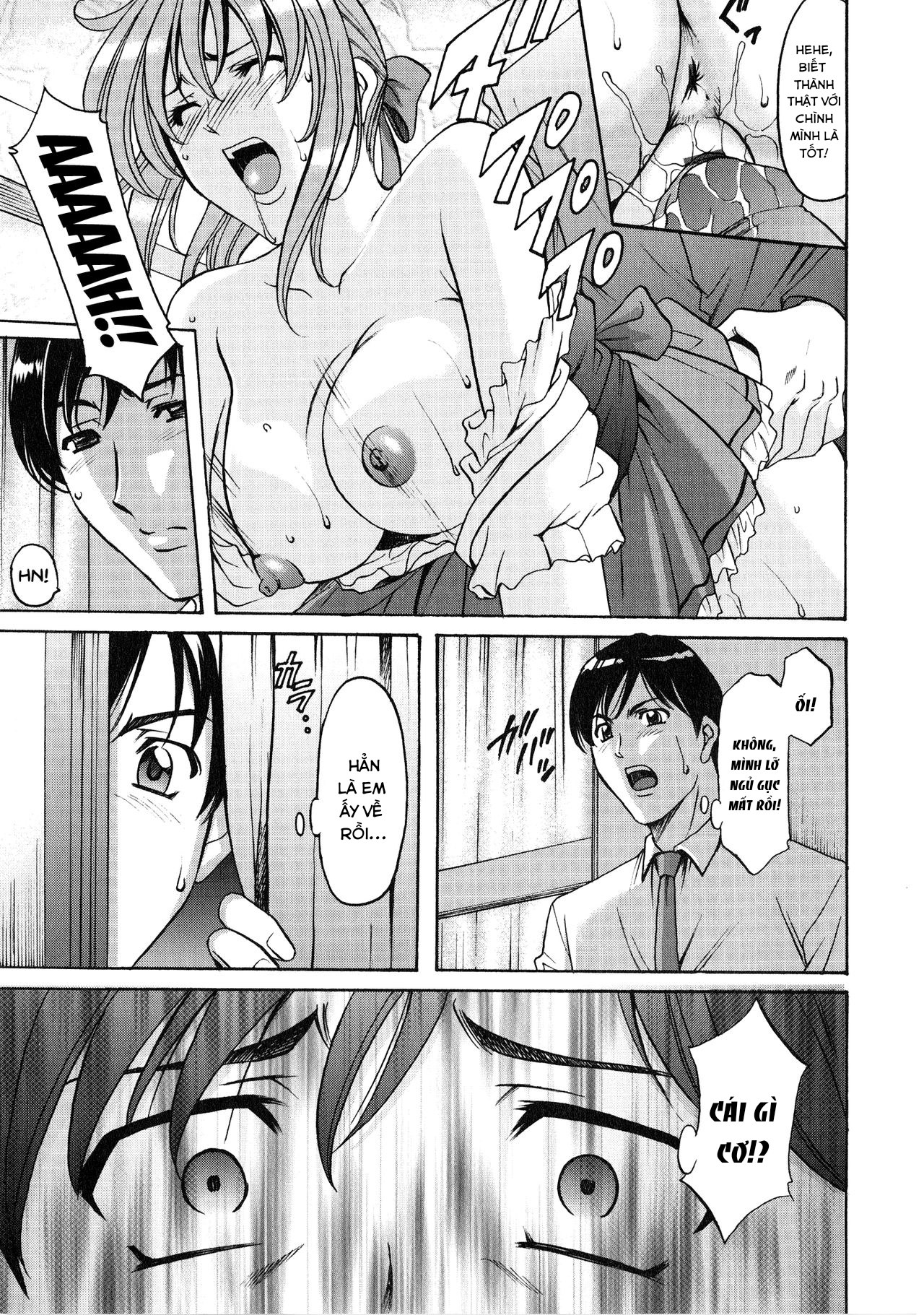 Đọc truyện hentai Yuuwaku no Toshiue Apartment - Chap 7