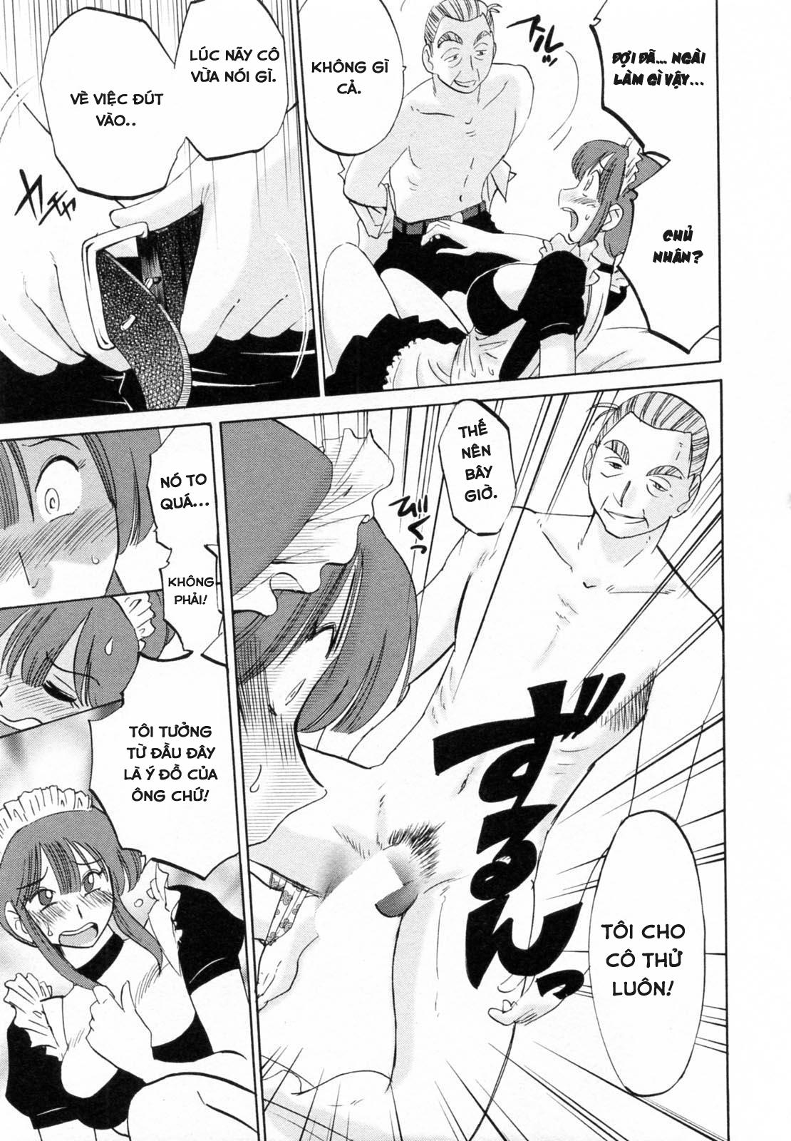 Đọc truyện hentai Maid No Mitsuko-San Vol.1 - Chap 1: Bắt đầu làm hầu gái.