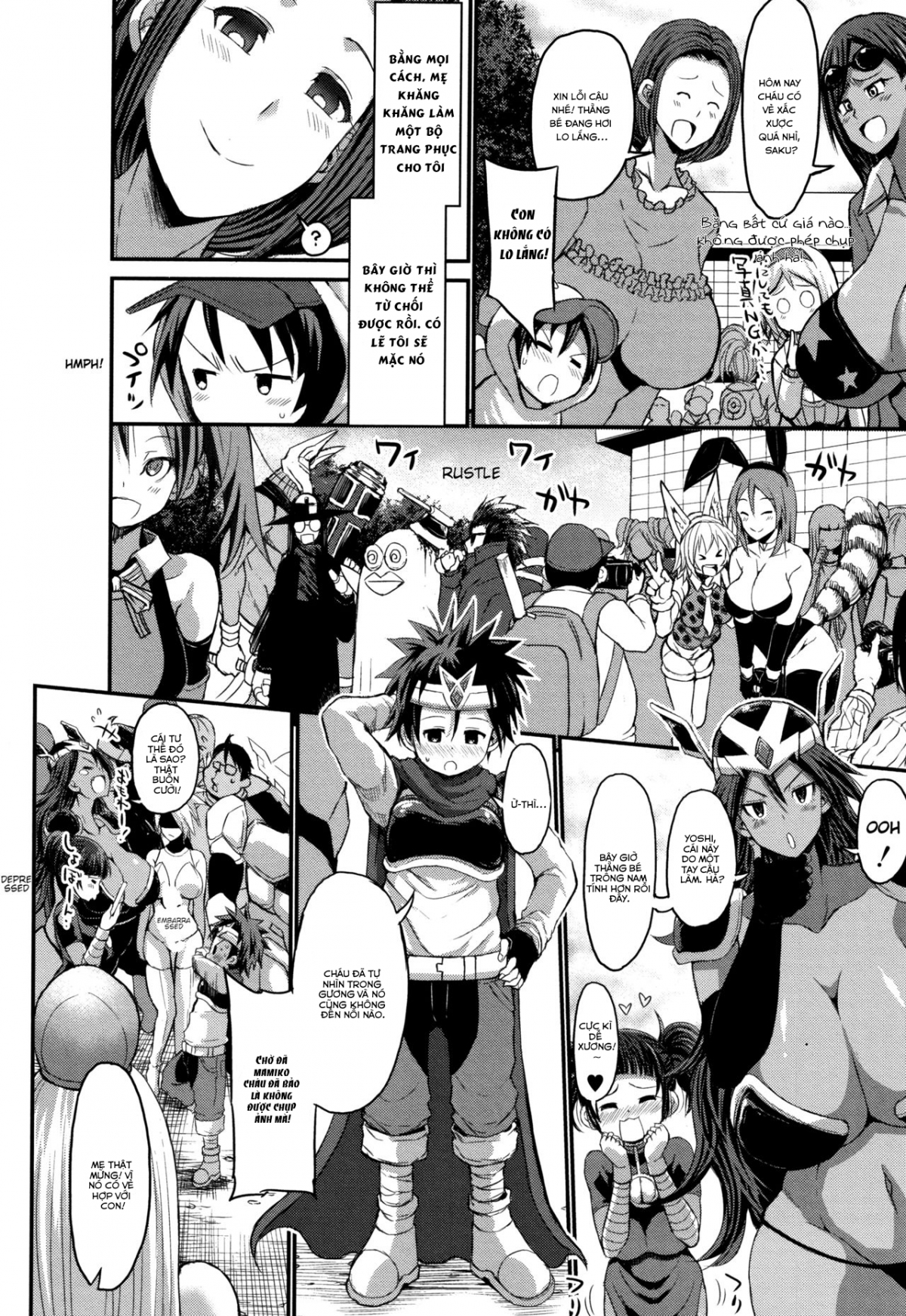 Đọc truyện hentai Kirei na Cosplay Mama ni Tomadou Boku wa... After - Chap 1