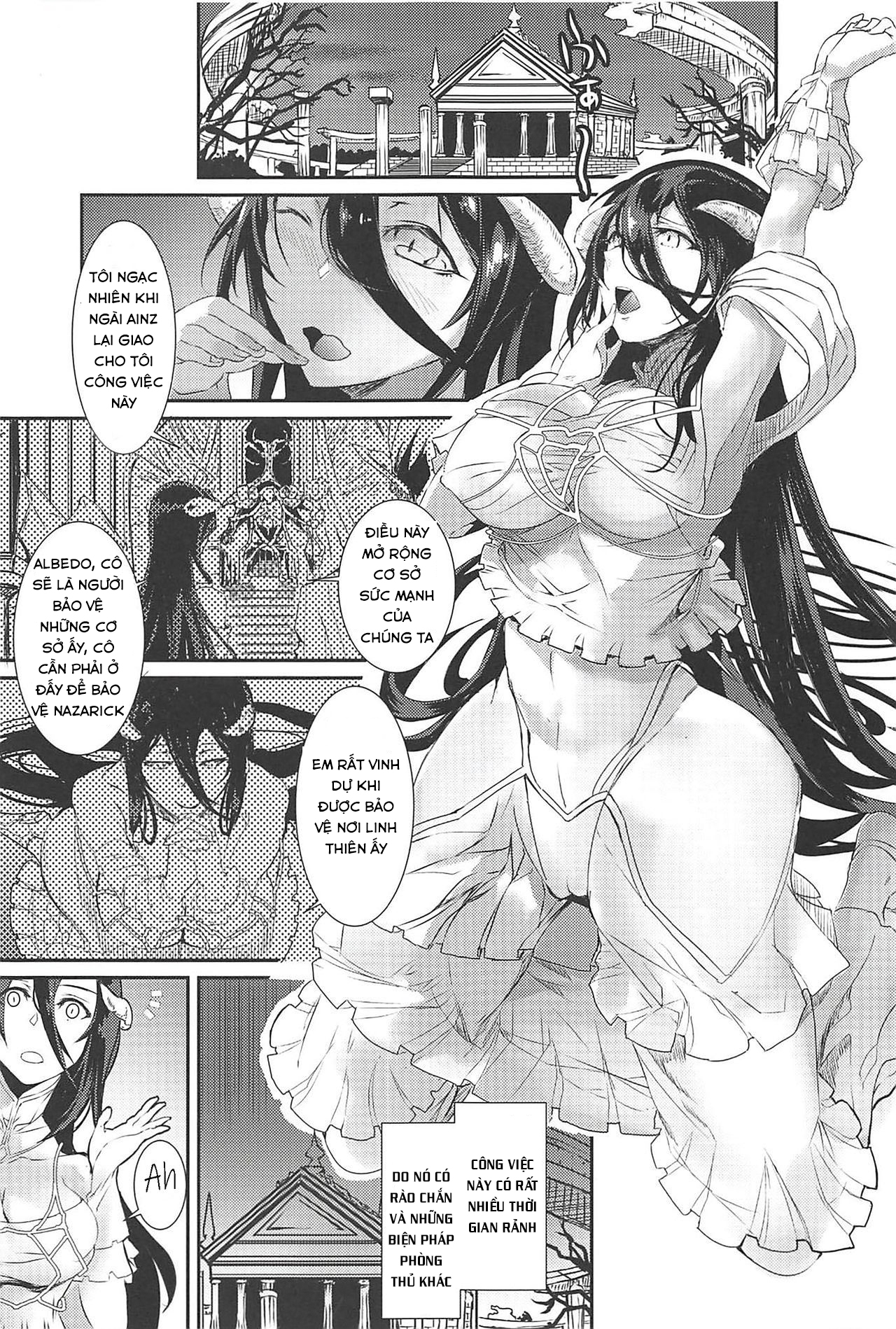 Đọc truyện hentai Albedo’s Frustration - Oneshot