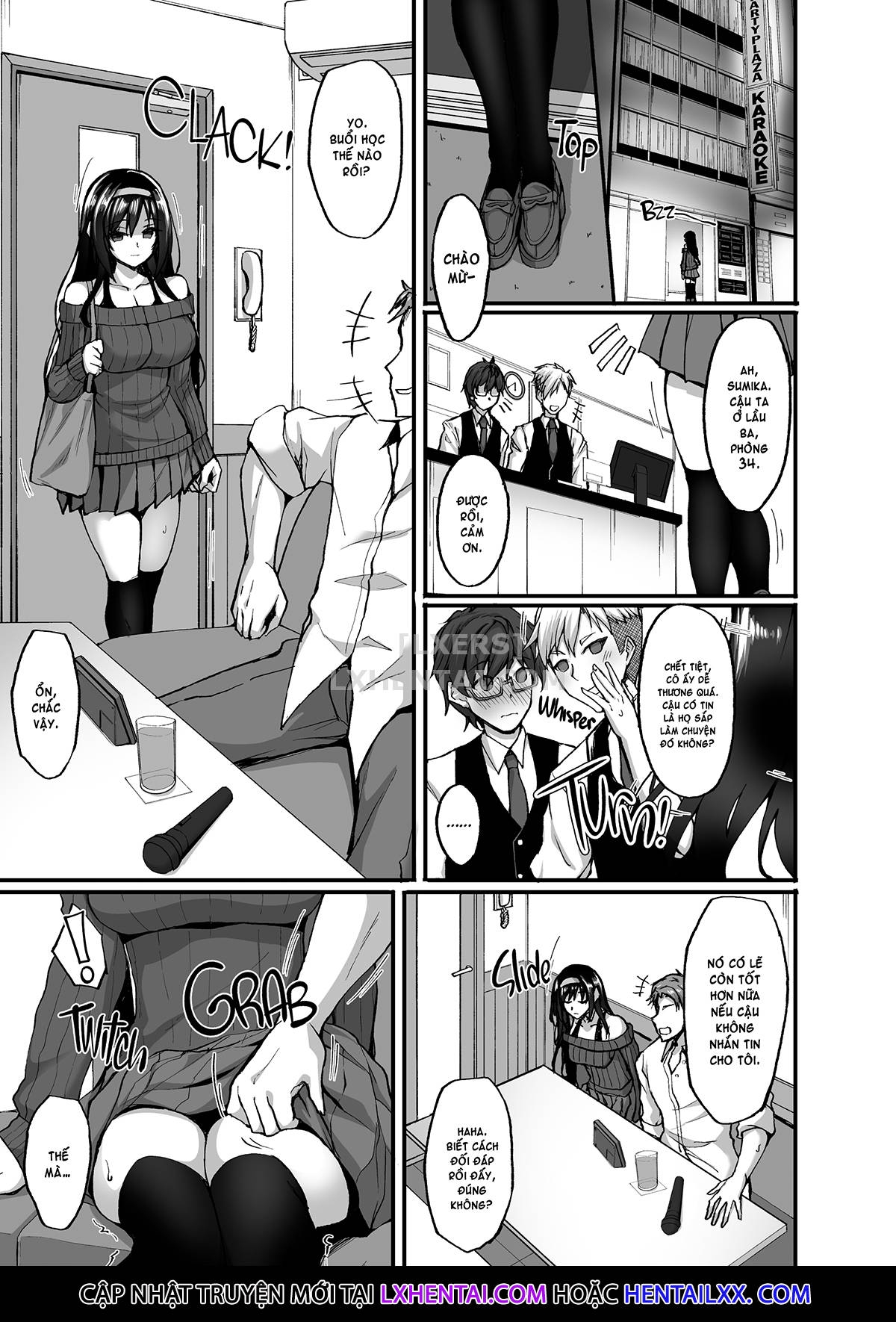 Đọc truyện hentai Netorare Kouhai Kanojo - Chap 3 - A Body and Mind Craving Pleasure