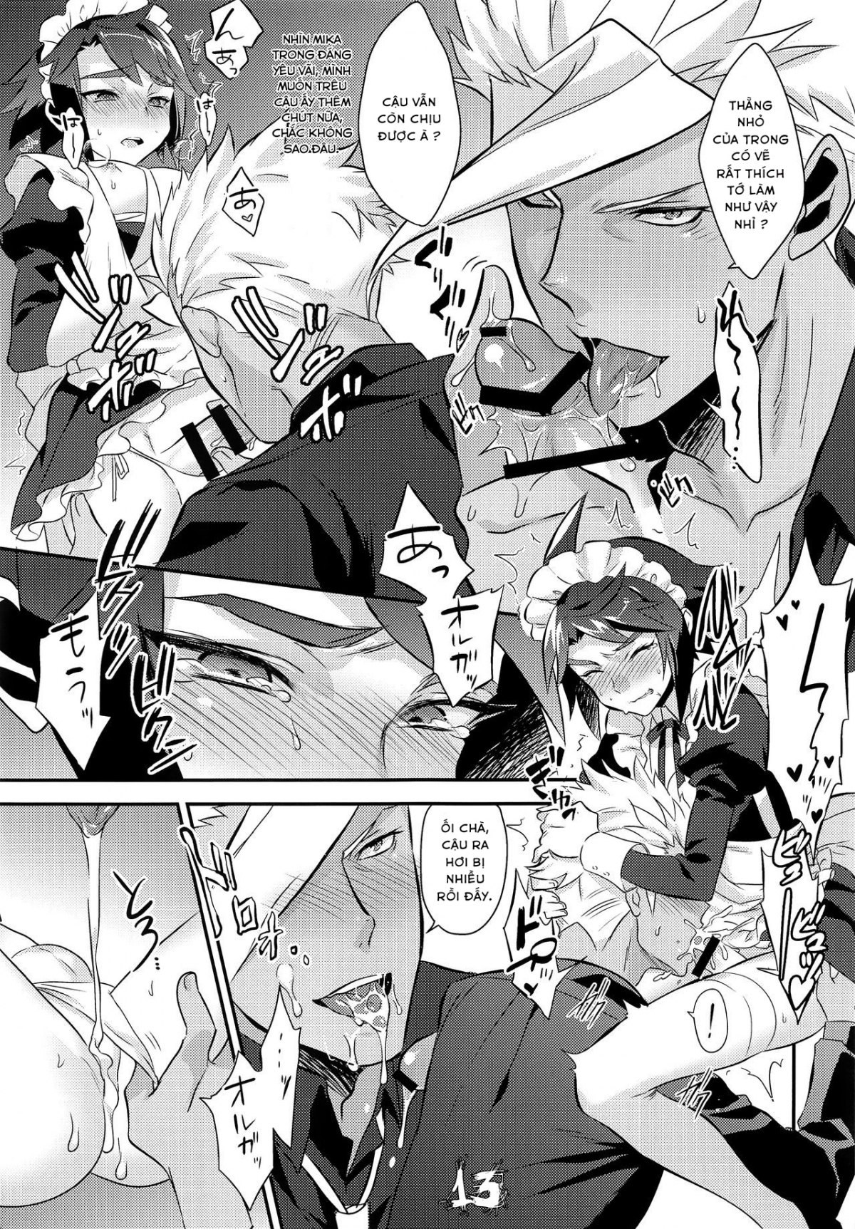 Đọc truyện hentai Mặt Trăng tháng 8 của tôi - 1shot trà sữa có muối