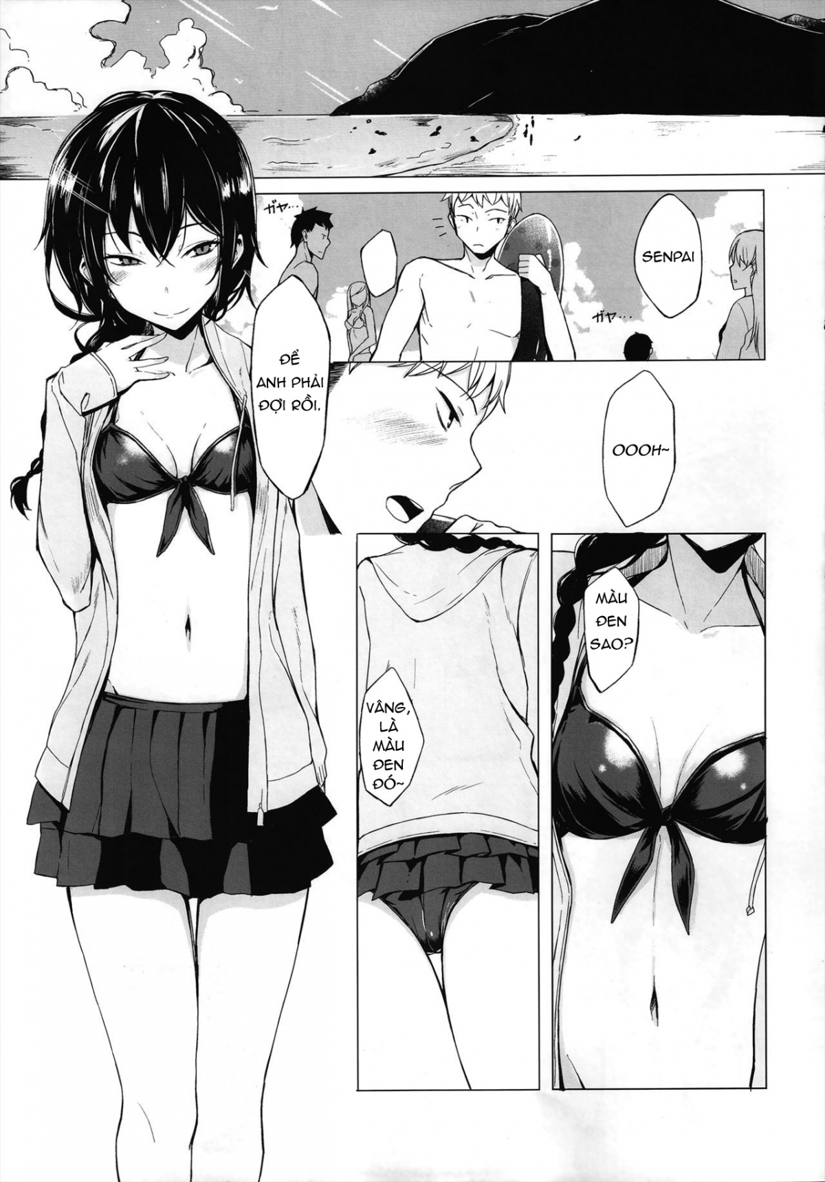 Đọc truyện hentai Kouhai-chan ni Eroi Koto Sareru Hon 4 - Chap 4